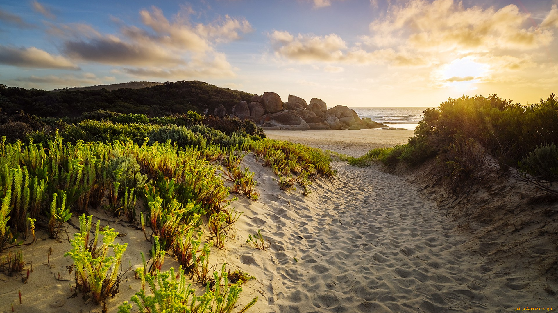 природа, восходы, закаты, простор