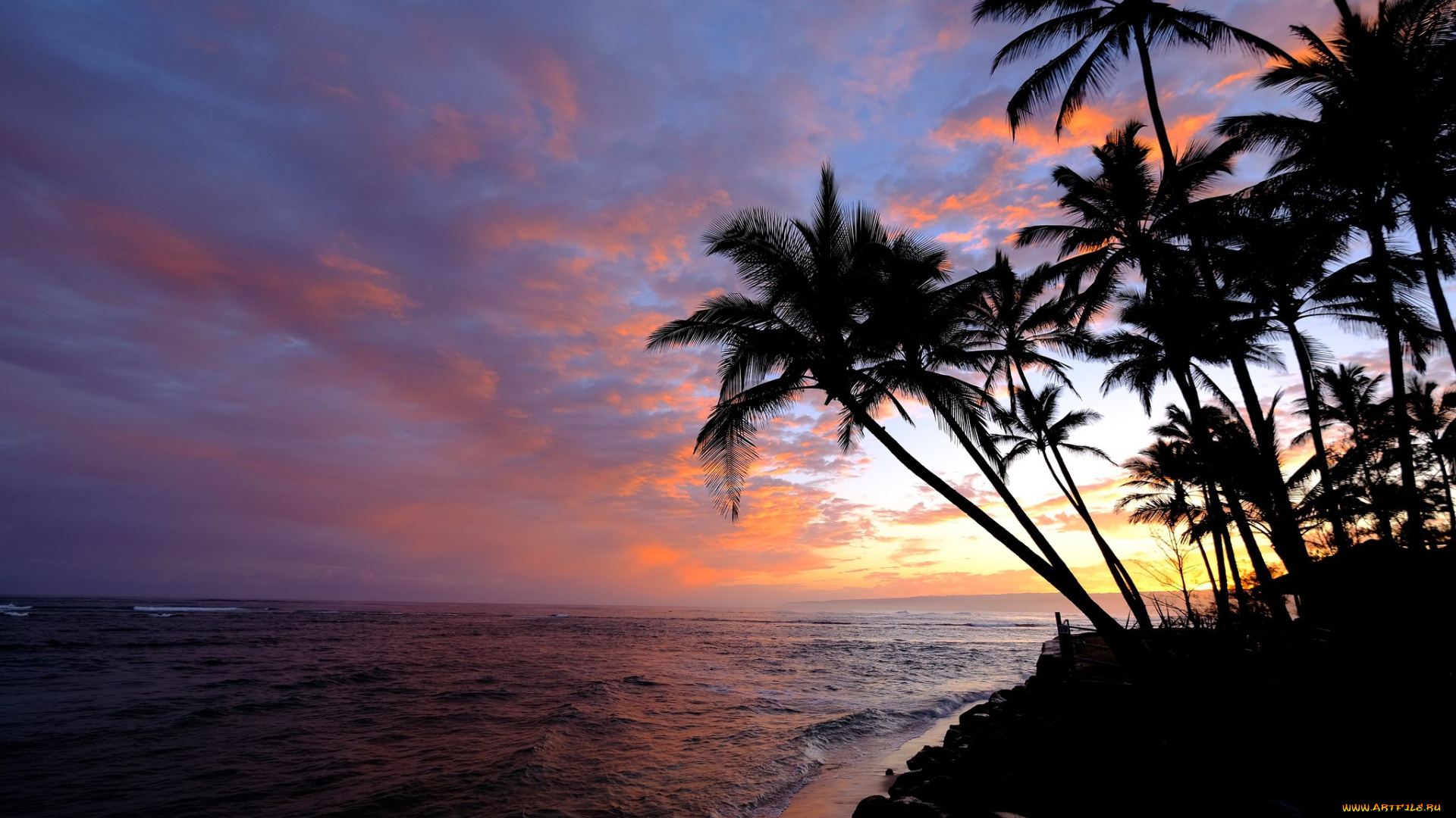 природа, восходы, закаты, закат