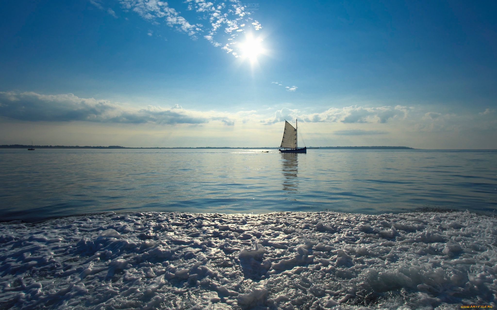 корабли, парусники, пейзаж