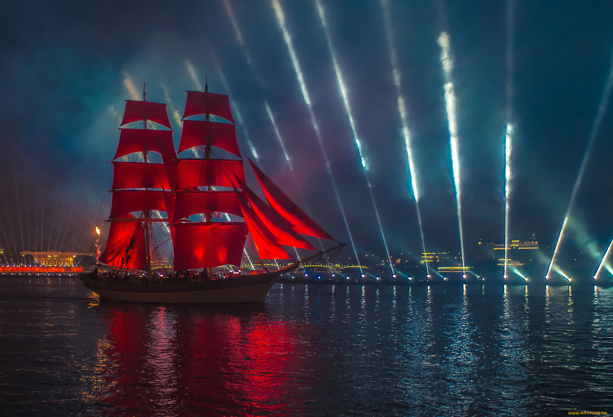 корабли, парусники, паруса, мачты