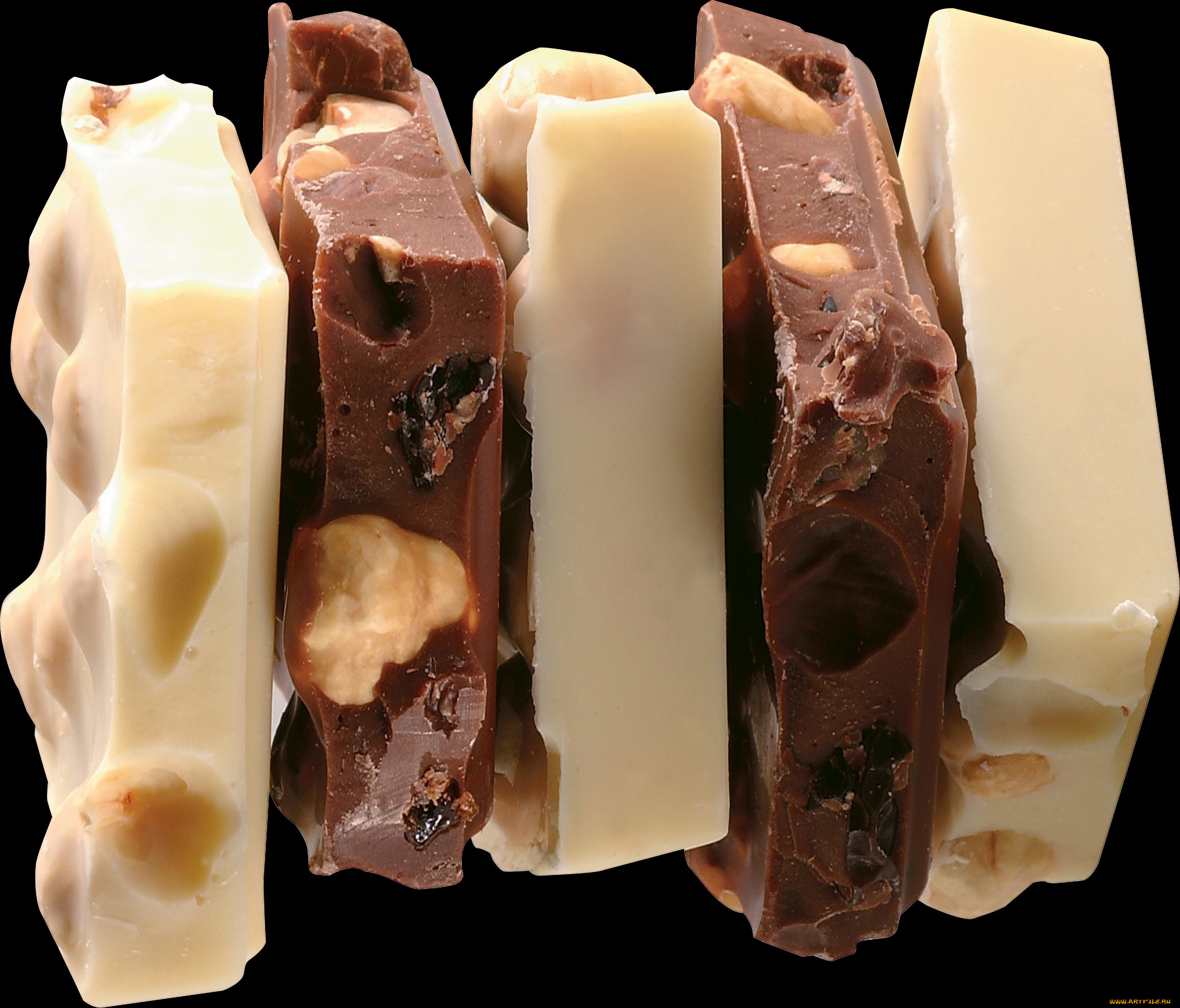 еда, конфеты, , шоколад, , сладости, изюм, орехи, молочный, белый, куски, шоколад