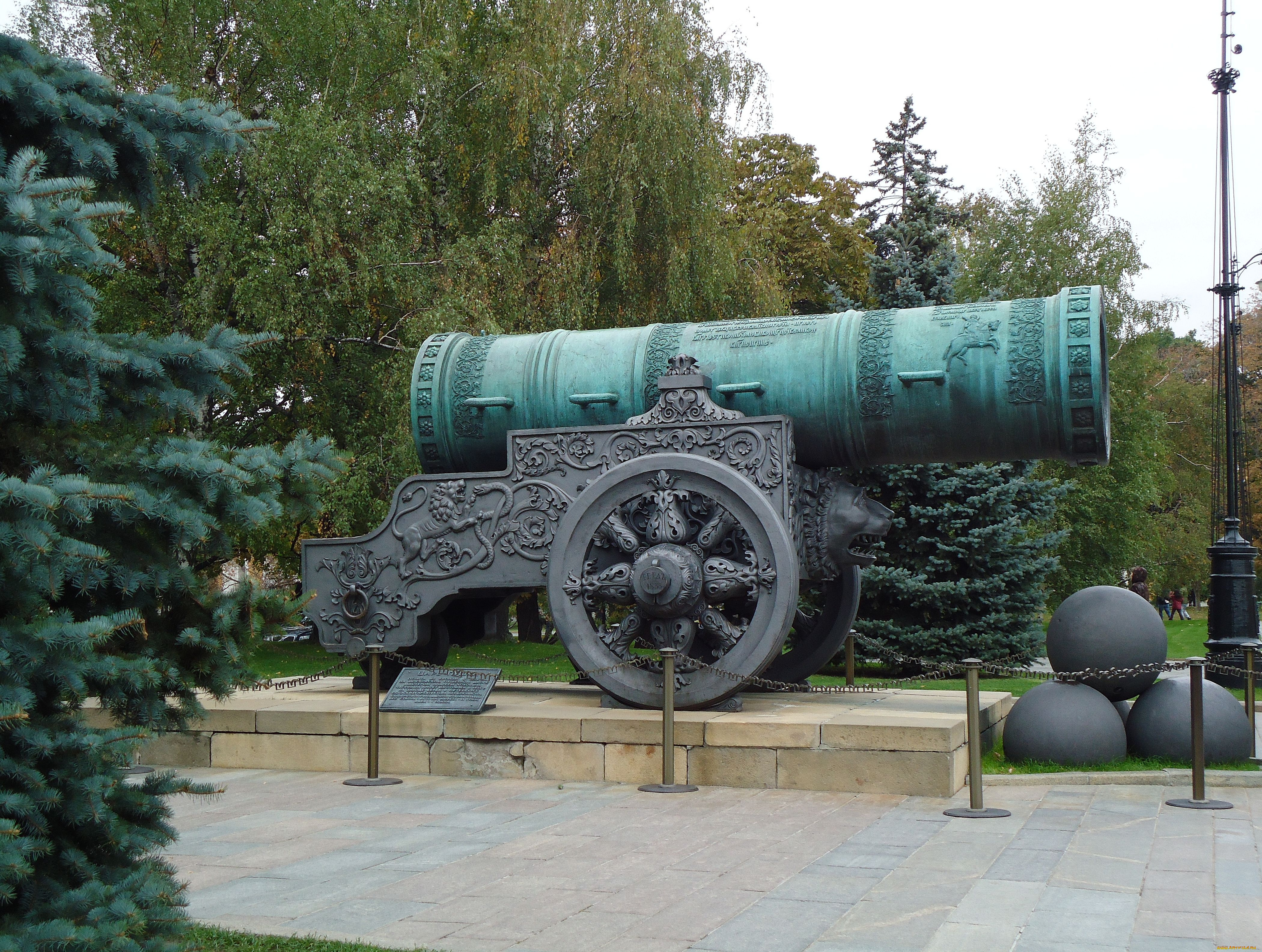 царь, пушка, города, москва, , россия, царь, пушка, кремль, москва