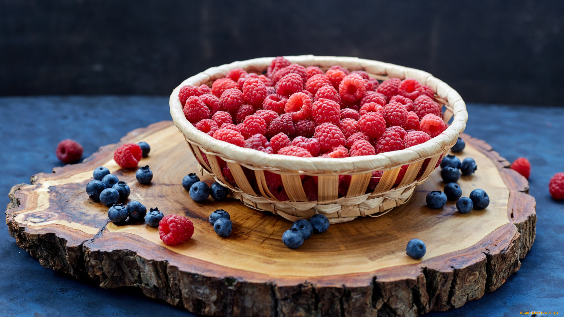 еда, фрукты, , ягоды, ягоды, малина, стол, корзинка