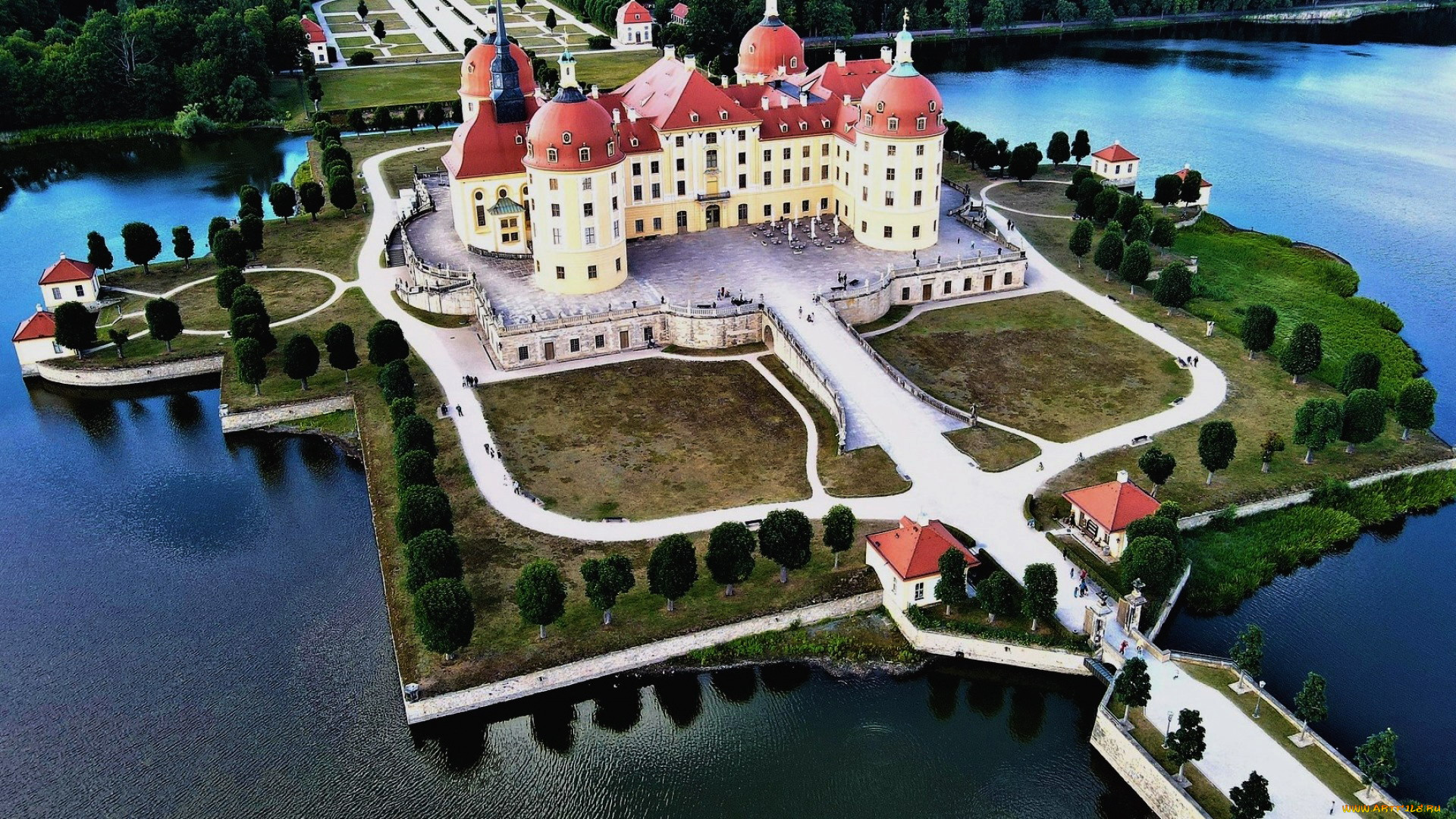 moritzburg, castle, города, замок, морицбург, , германия, moritzburg, castle