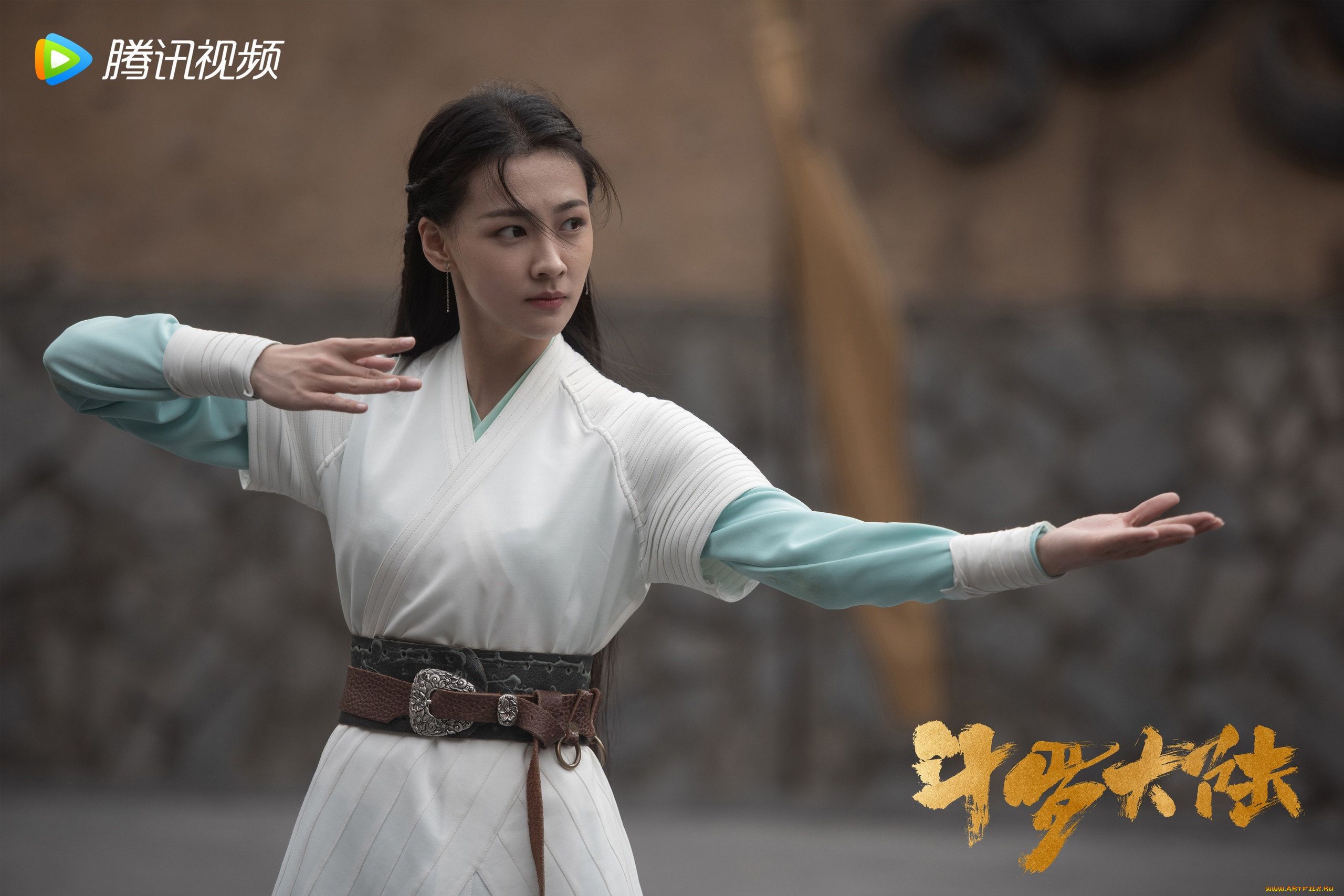 кино, фильмы, douluo, continent, девушка, жест