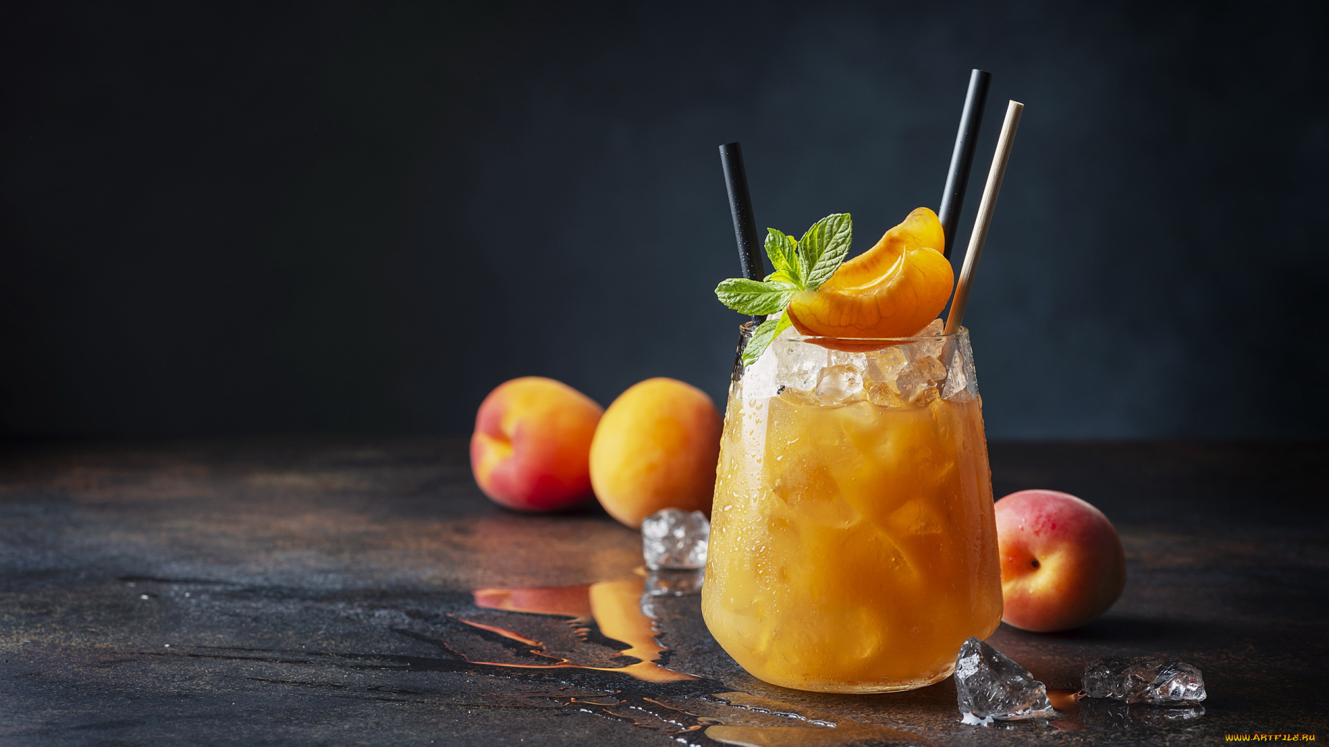 еда, напитки, , сок, лед, сок, абрикосовый, абрикосы