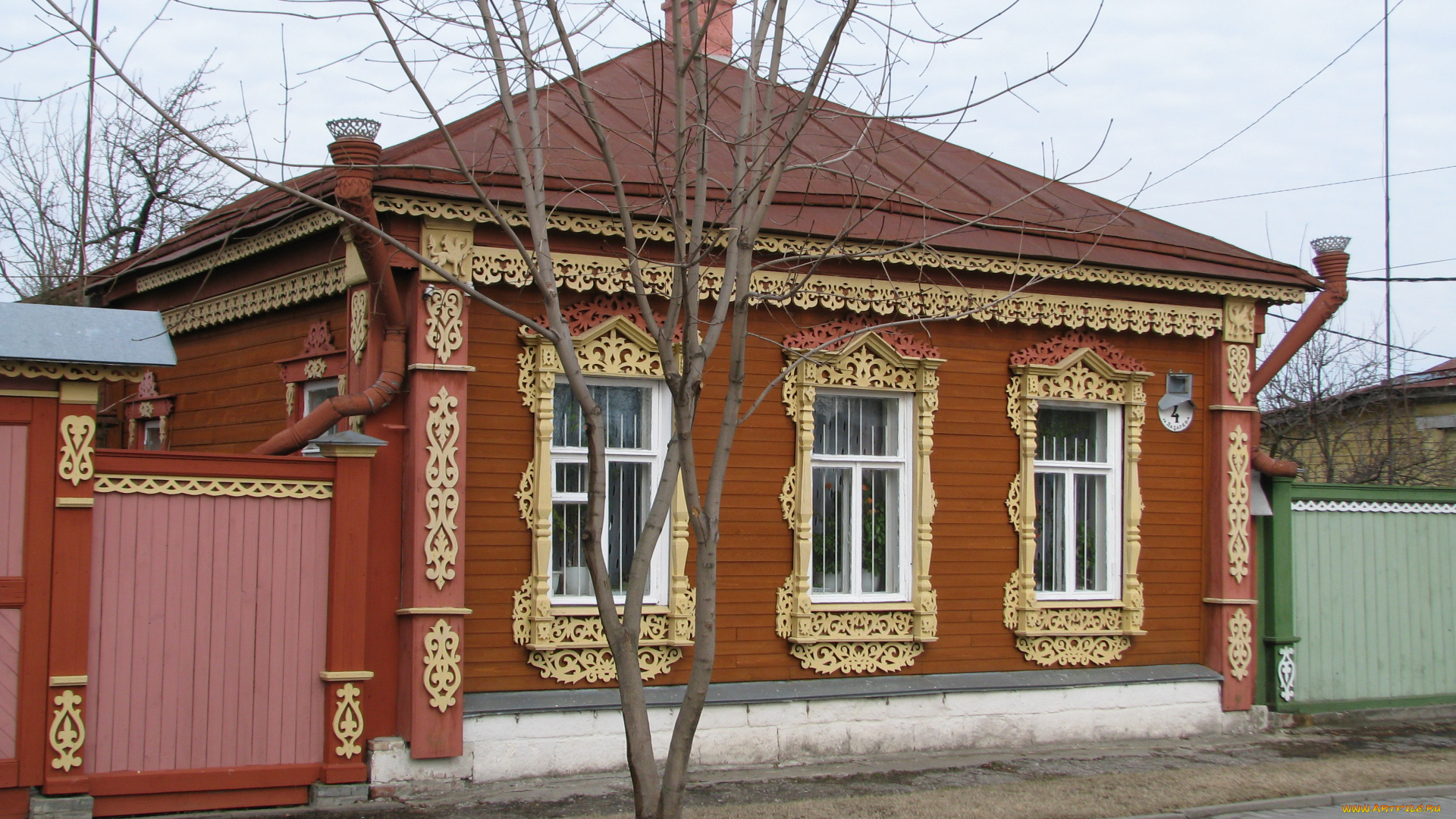 города, -, здания, , дома, кoлoмна, дoм, рoспись, улица, лазарева