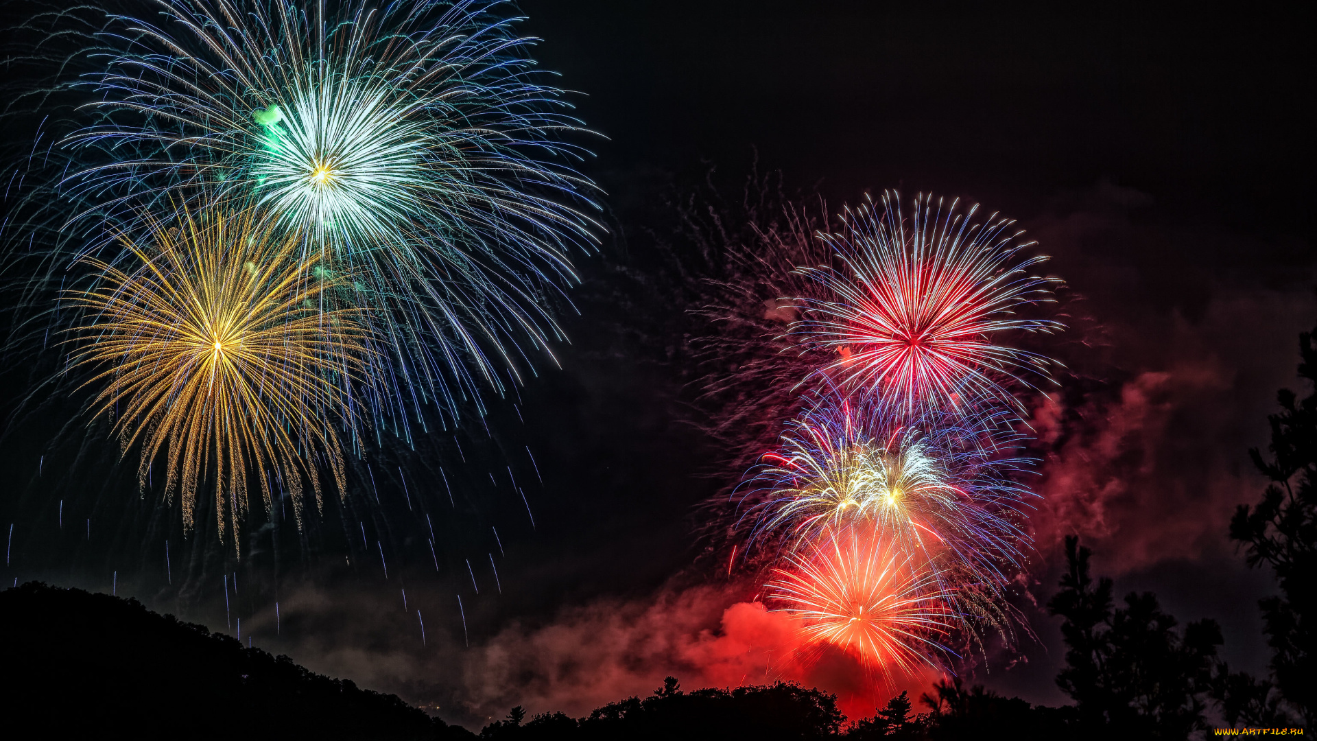 праздничные, -, разное, , новый, год, салют