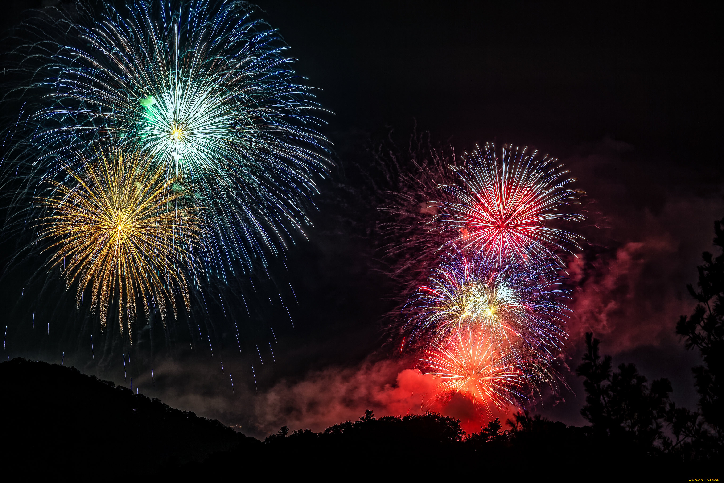 праздничные, -, разное, , новый, год, салют