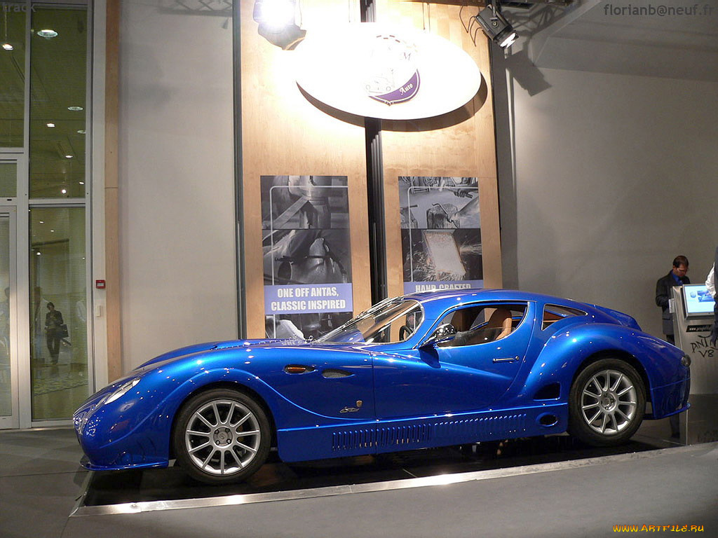 faralli, mazzanti, antas, v8, gt, автомобили, f&m