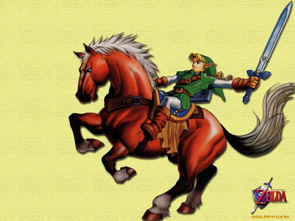 видео, игры, the, legend, of, zelda, ocarina, time