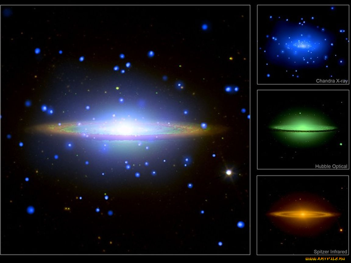 галактика, сомбреро, космос, галактики, туманности