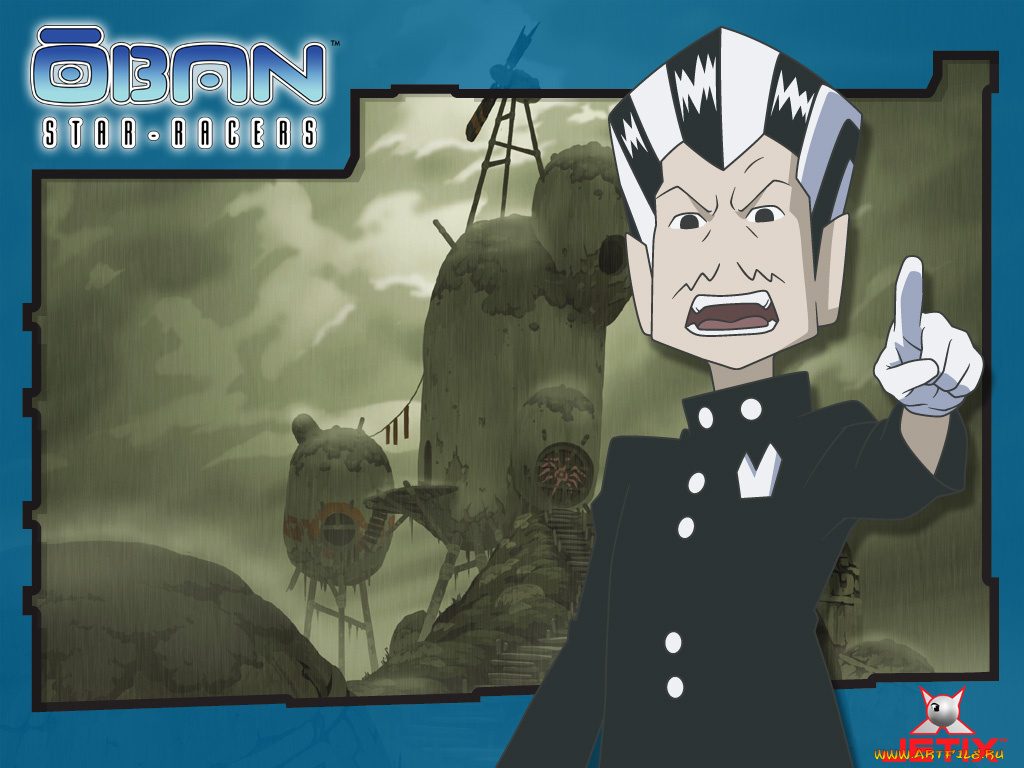 oban, star, racers, аниме