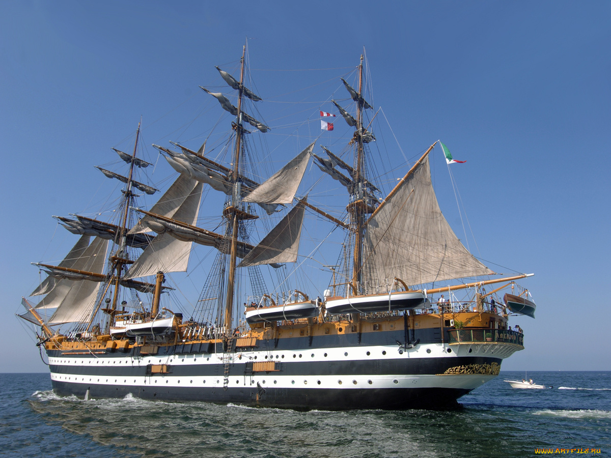 корабли, парусники