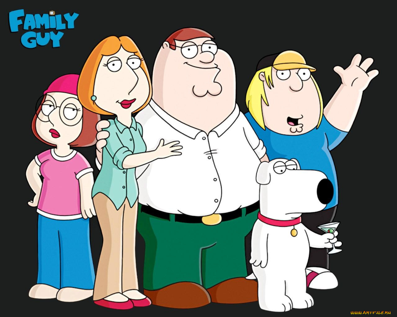 мультфильмы, family, guy