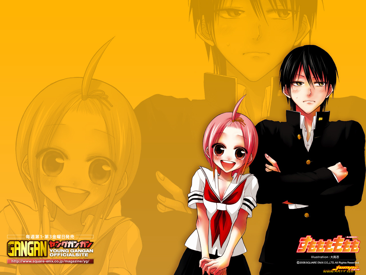 аниме, sumomomo, momomo