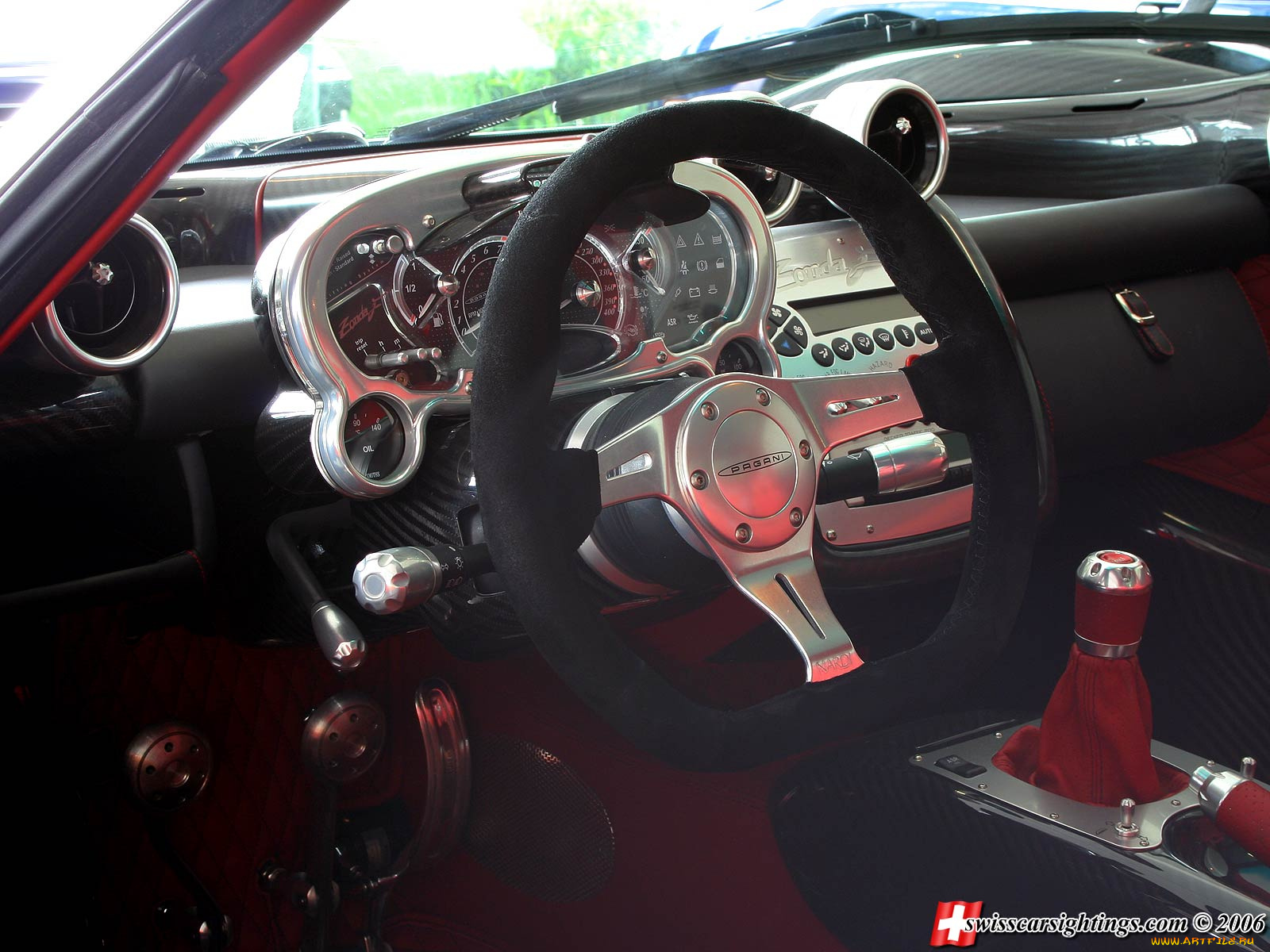 pagani, zonta, inter, автомобили, спидометры, торпедо