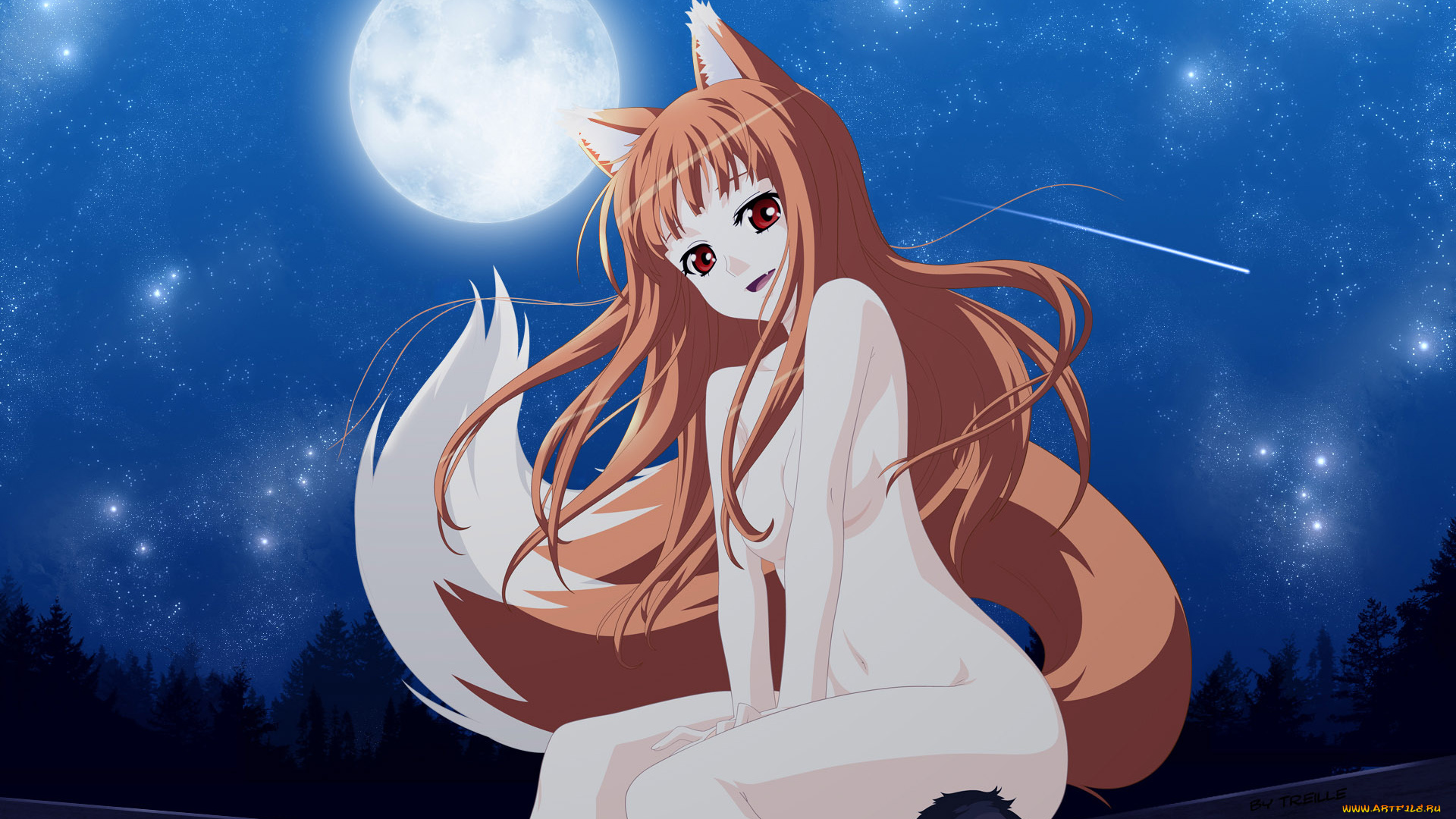 аниме, spice, and, wolf