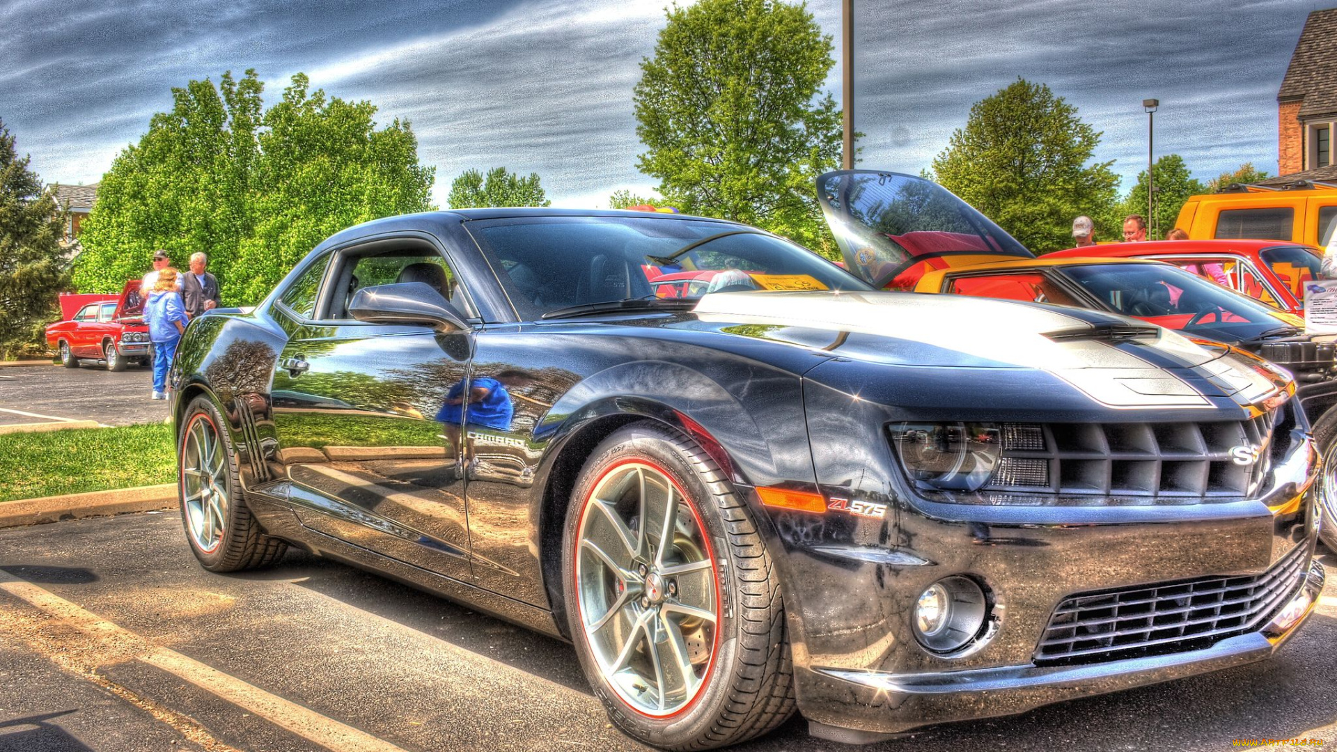 camaro, автомобили, выставки, уличные, фото