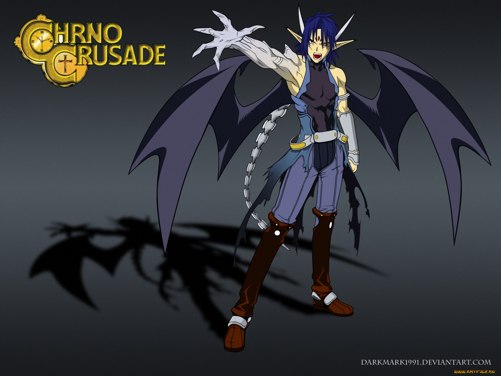 аниме, chrno, crusade
