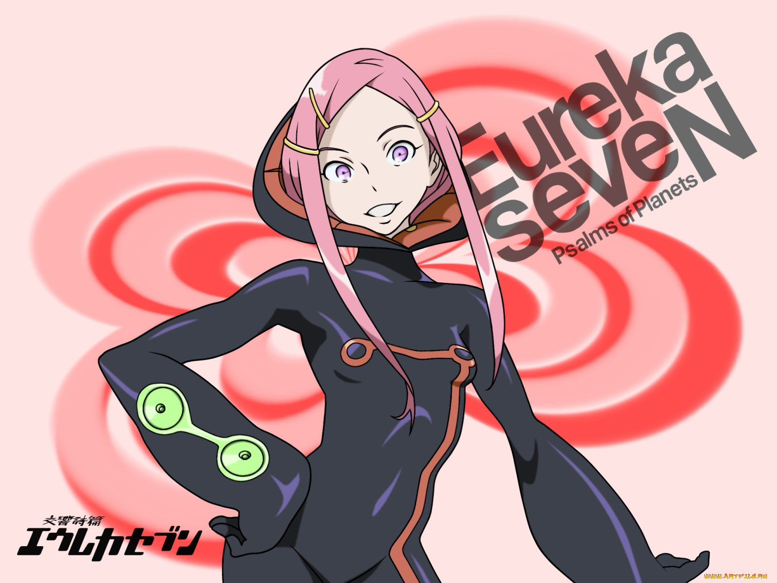 аниме, eureka, seven