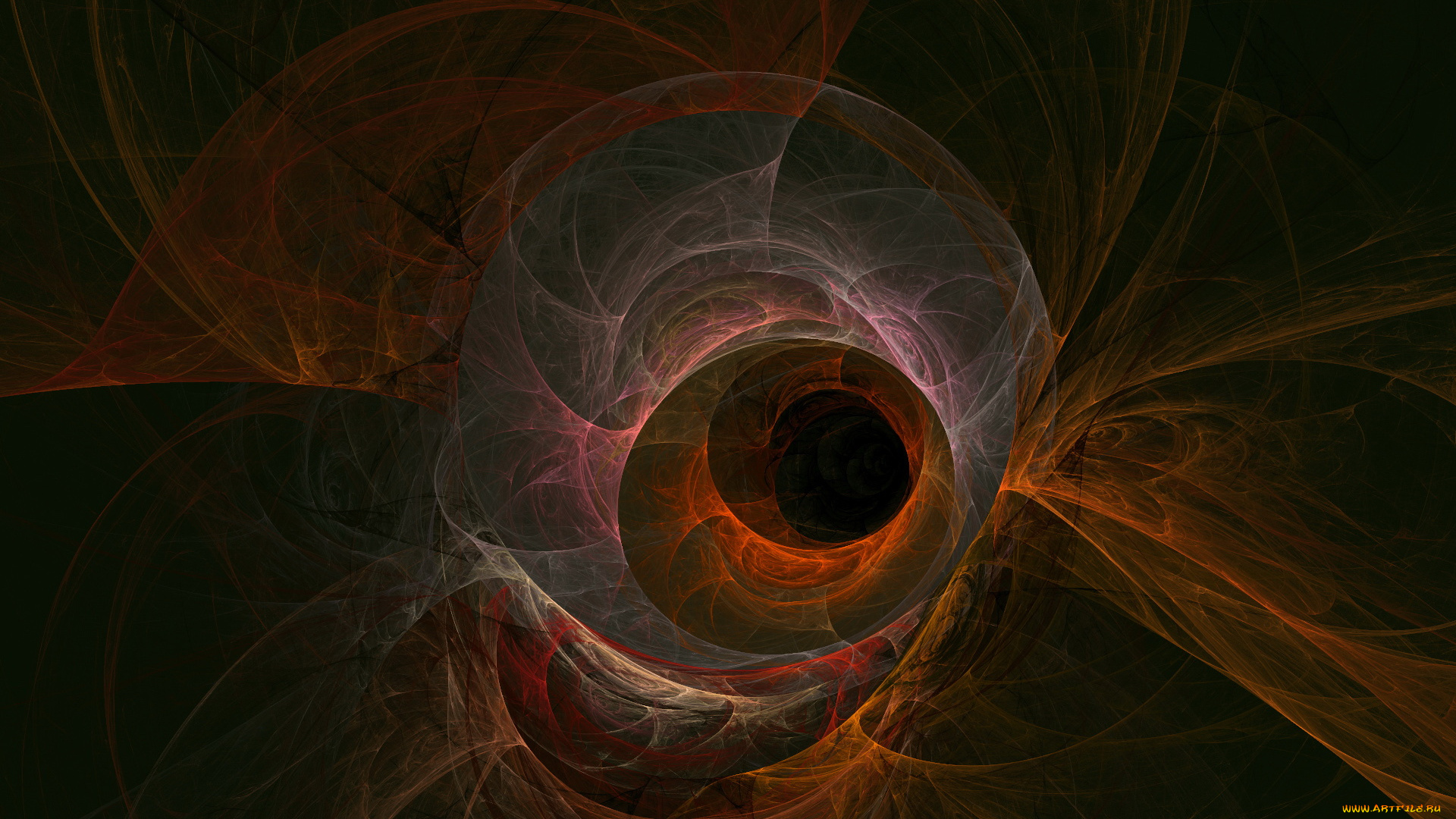 3д, графика, fractal, фракталы, фон, рисунок, линии