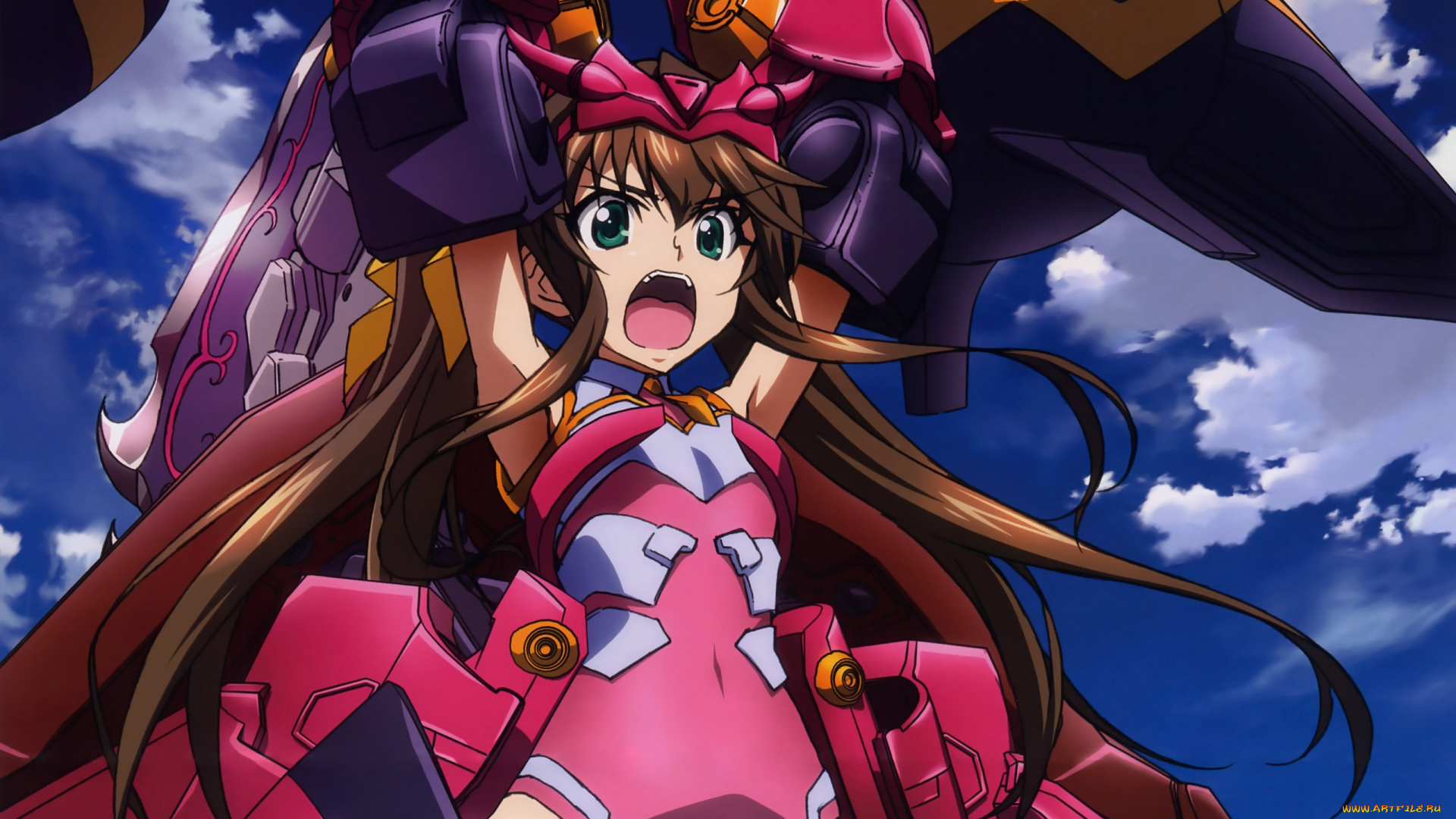 аниме, infinite, stratos