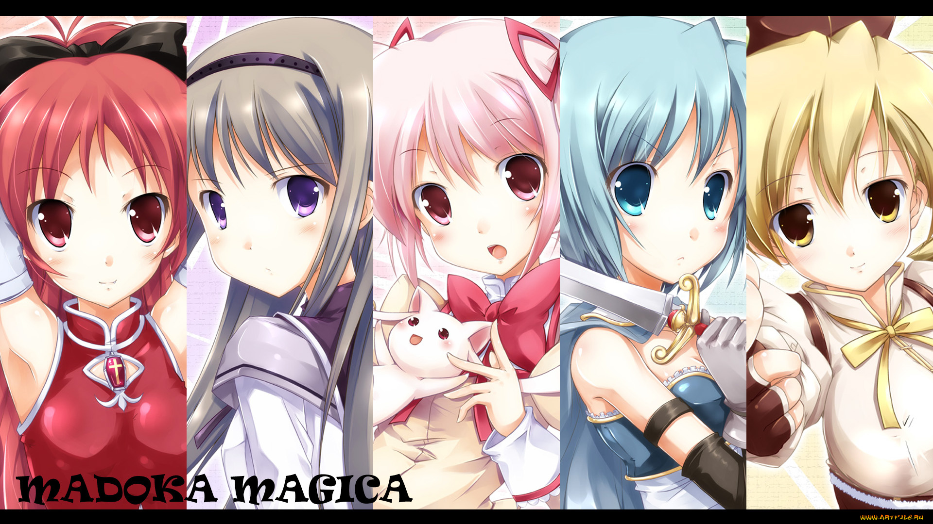 аниме, mahou, shoujo, madoka, magika