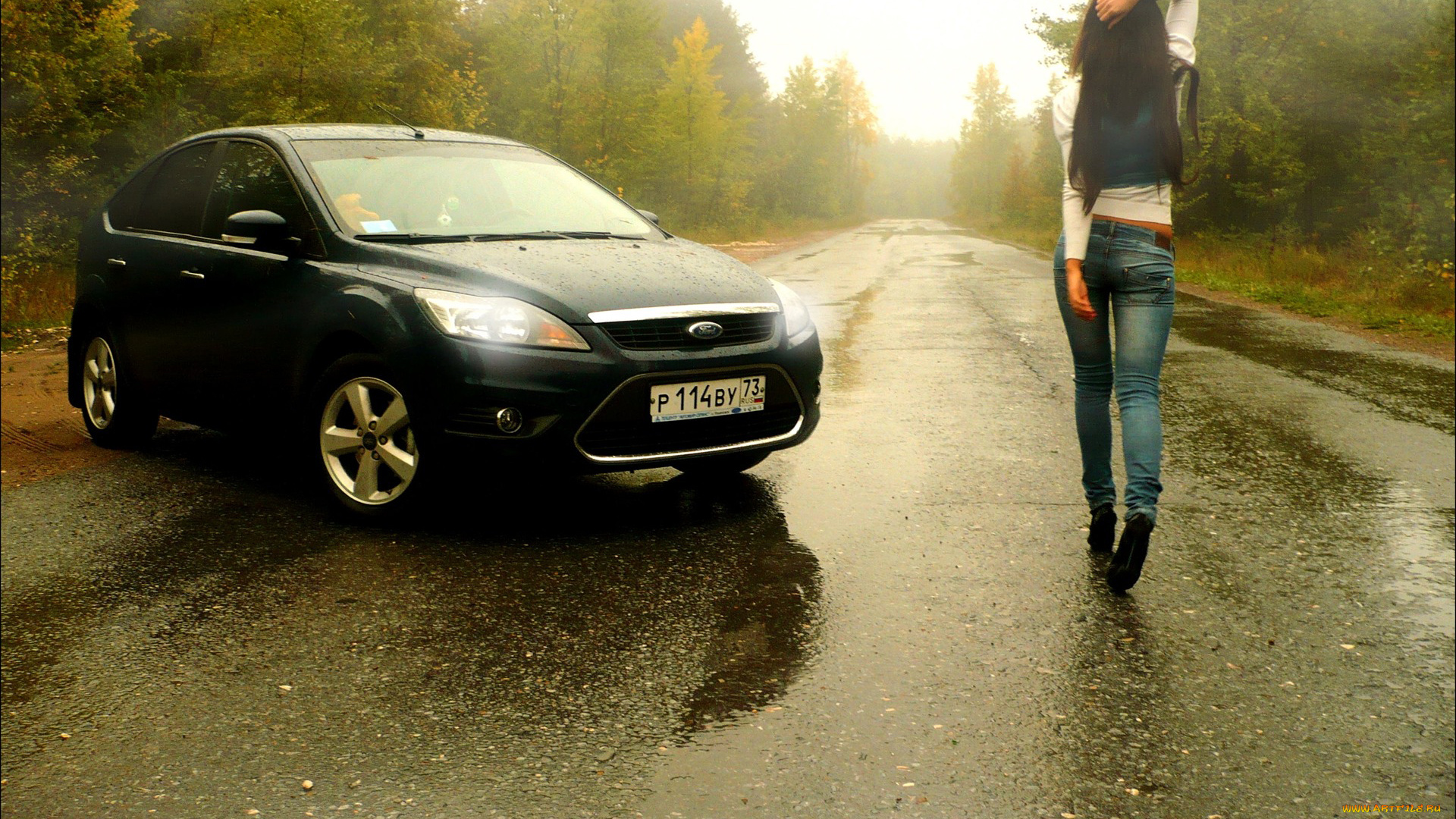 автомобили, авто, девушками