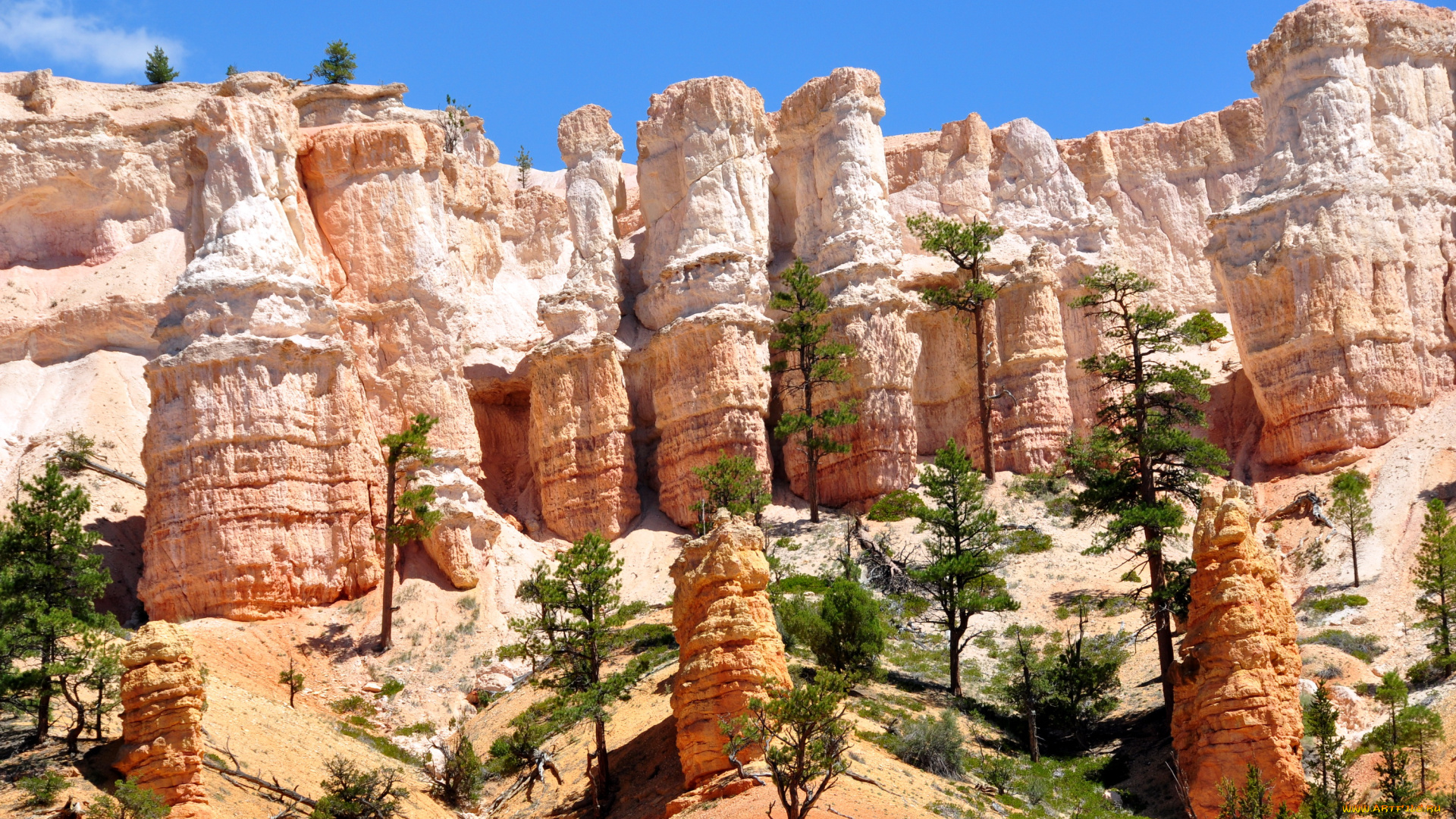 природа, горы, usa, utah, bryce, canyon