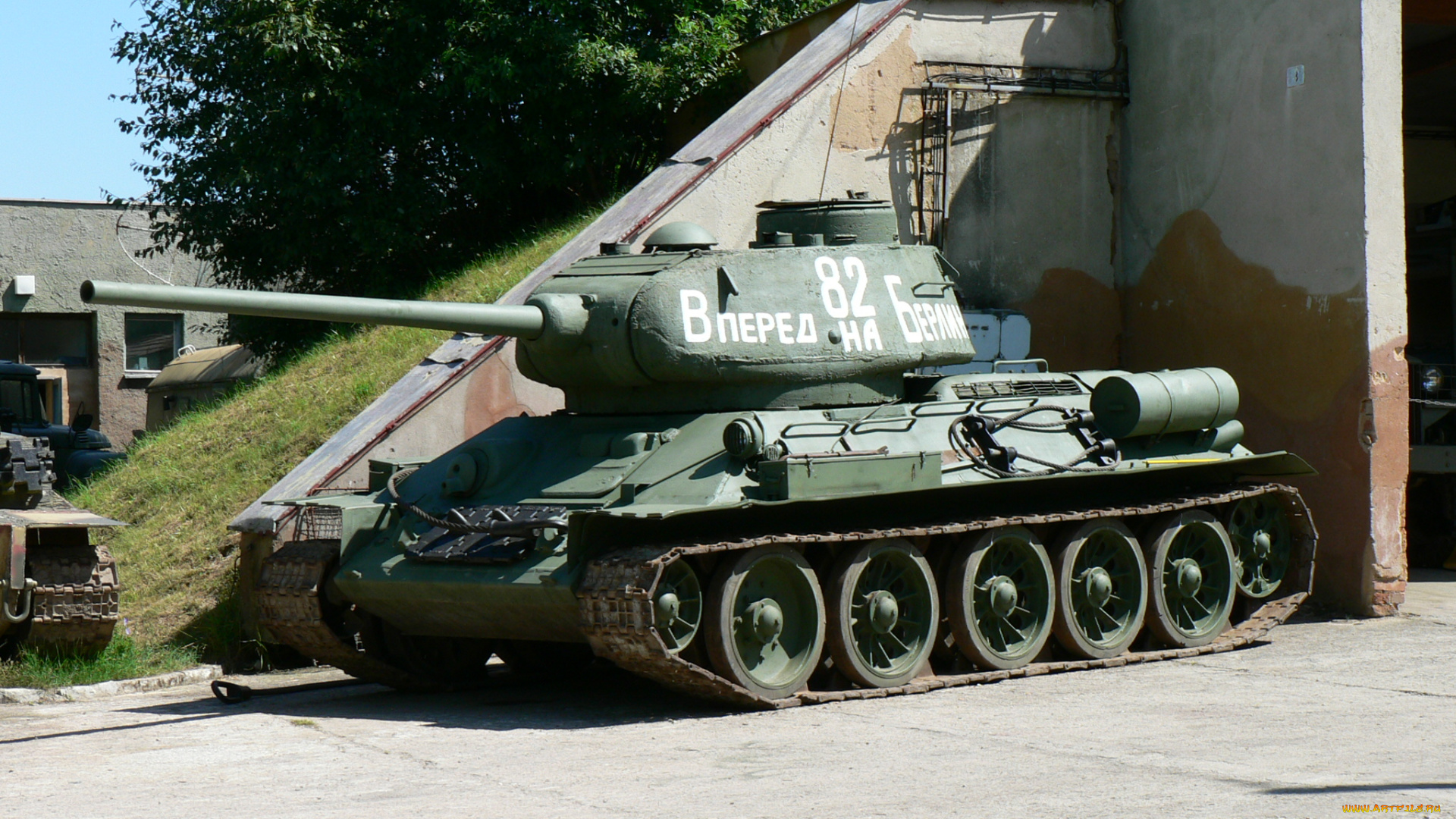 техника, военная, танк