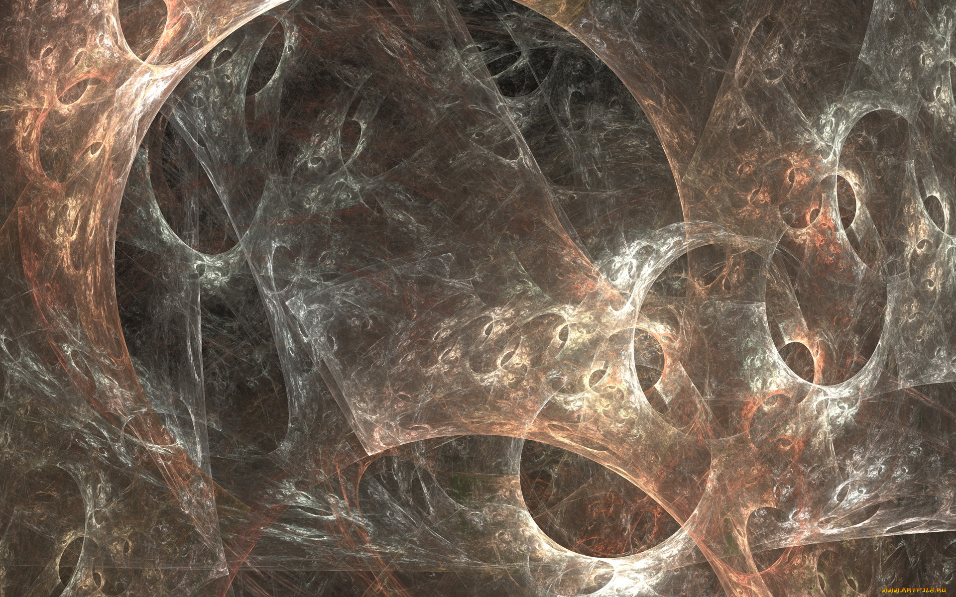 3д, графика, fractal, фракталы, фон, рисунок, линии