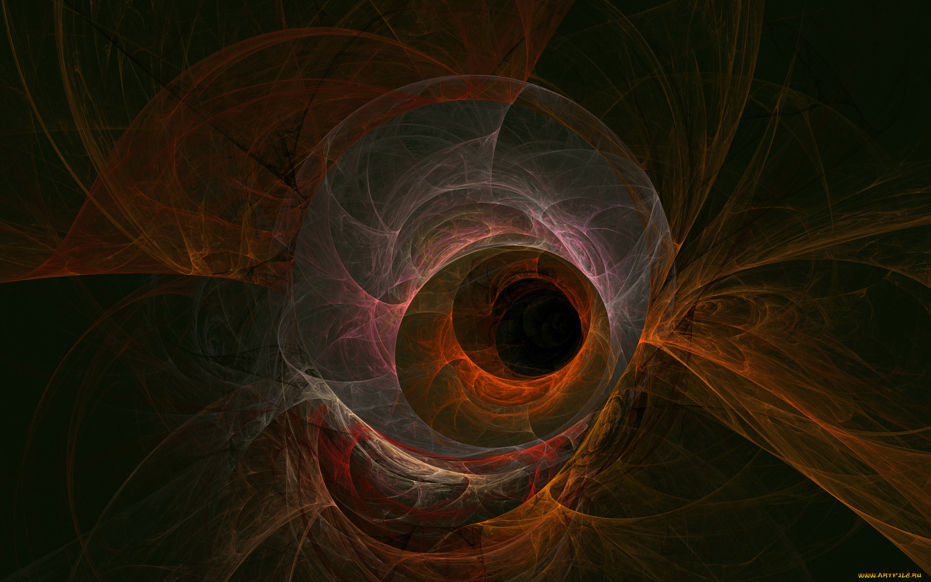 3д, графика, fractal, фракталы, фон, рисунок, линии