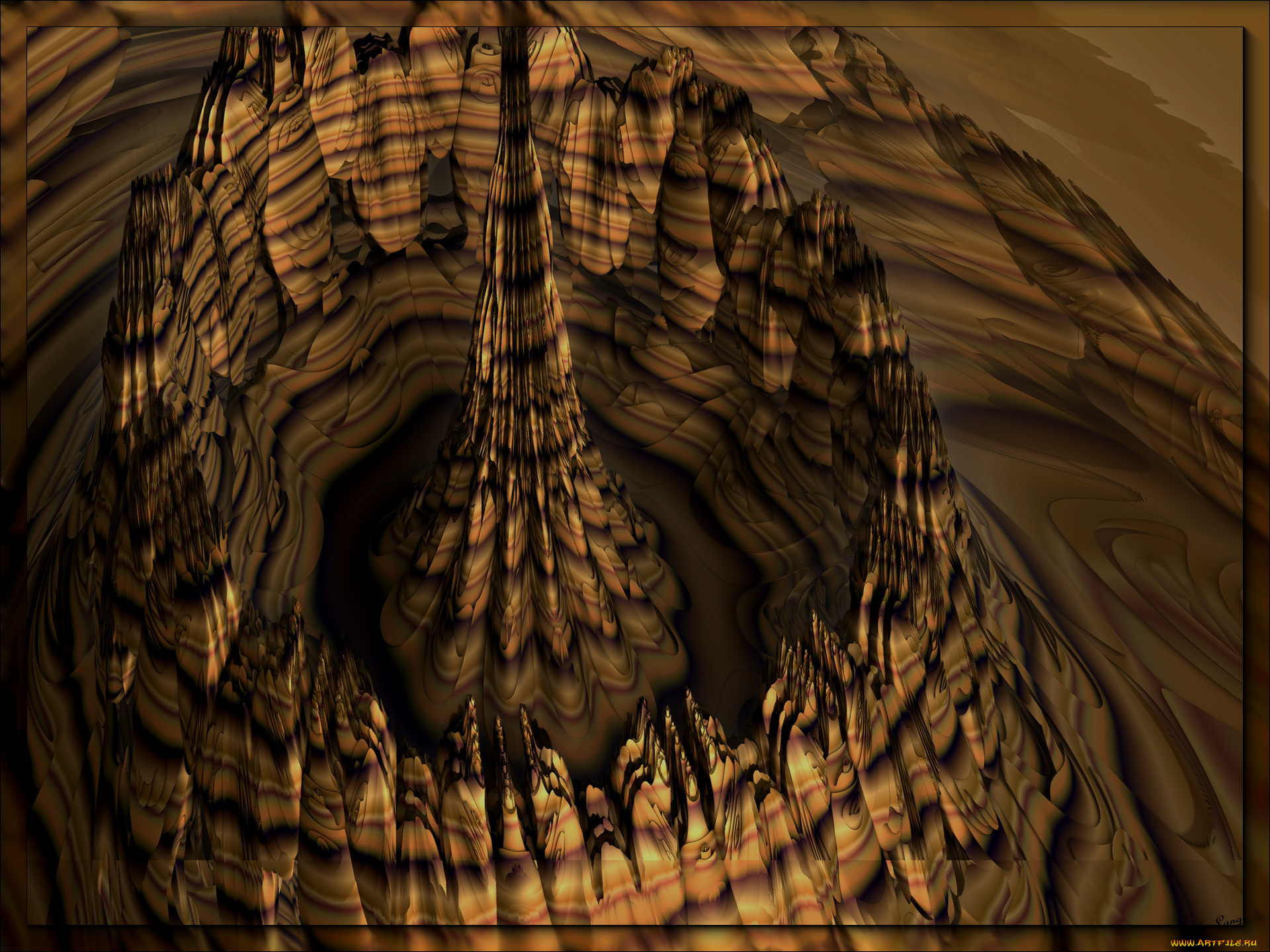 3д, графика, fractal, фракталы, узор