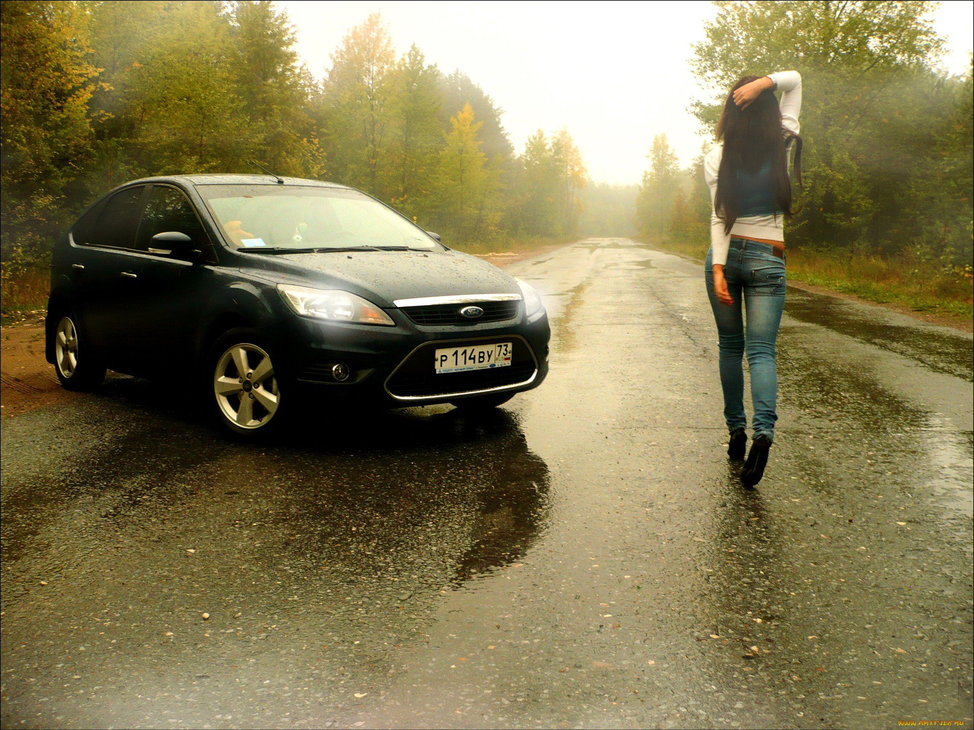 автомобили, авто, девушками