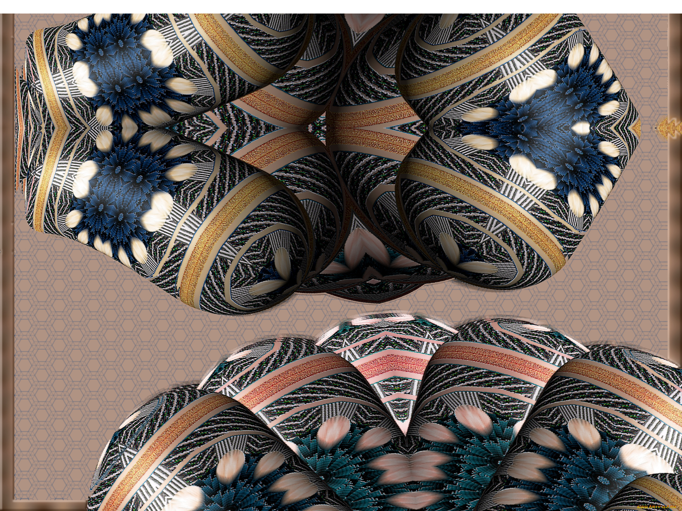 3д, графика, fractal, фракталы, узор