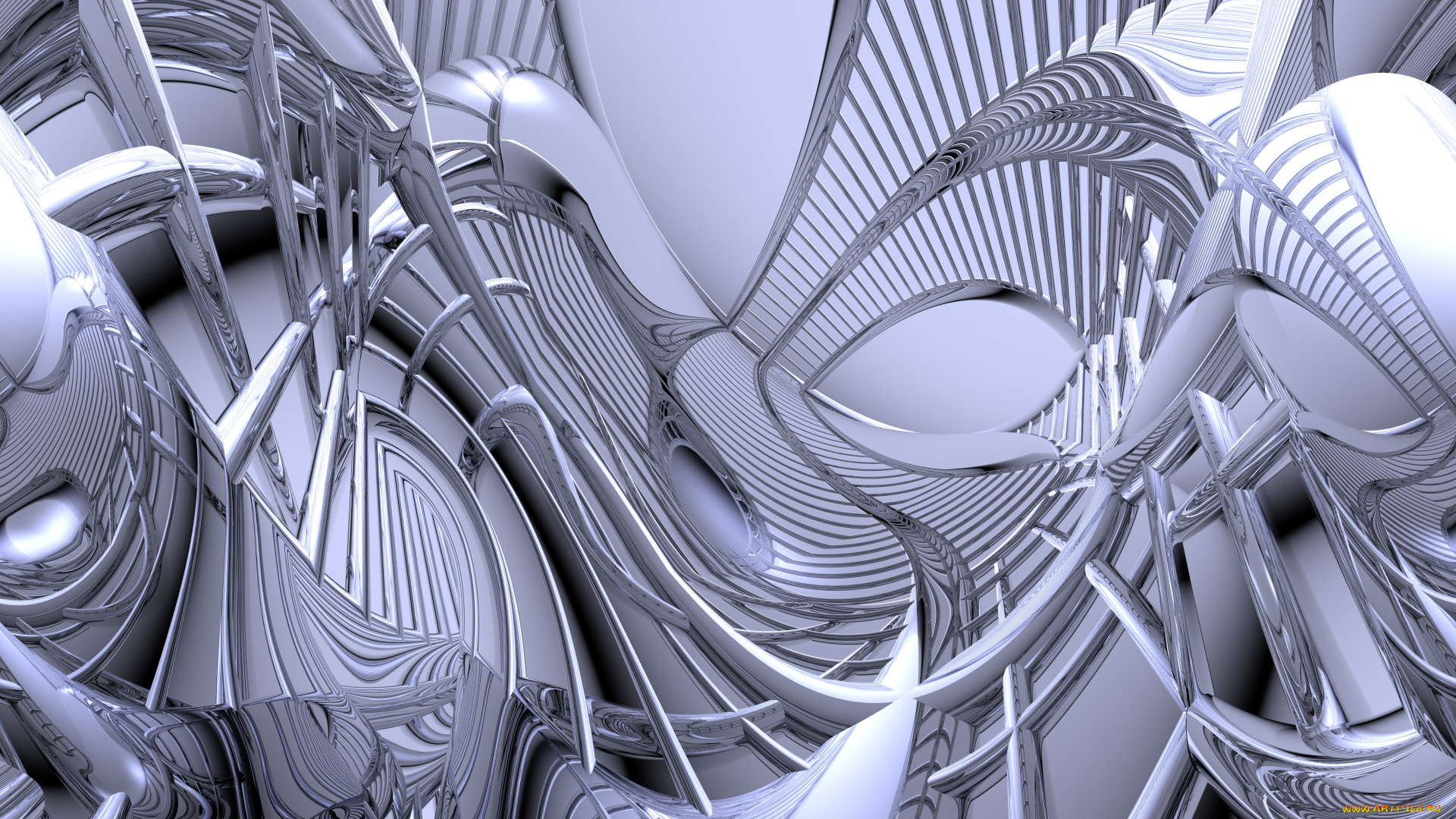 3д, графика, fractal, фракталы