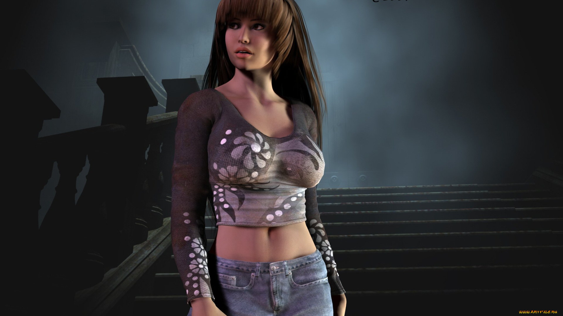 3д, графика, people, люди, девушка