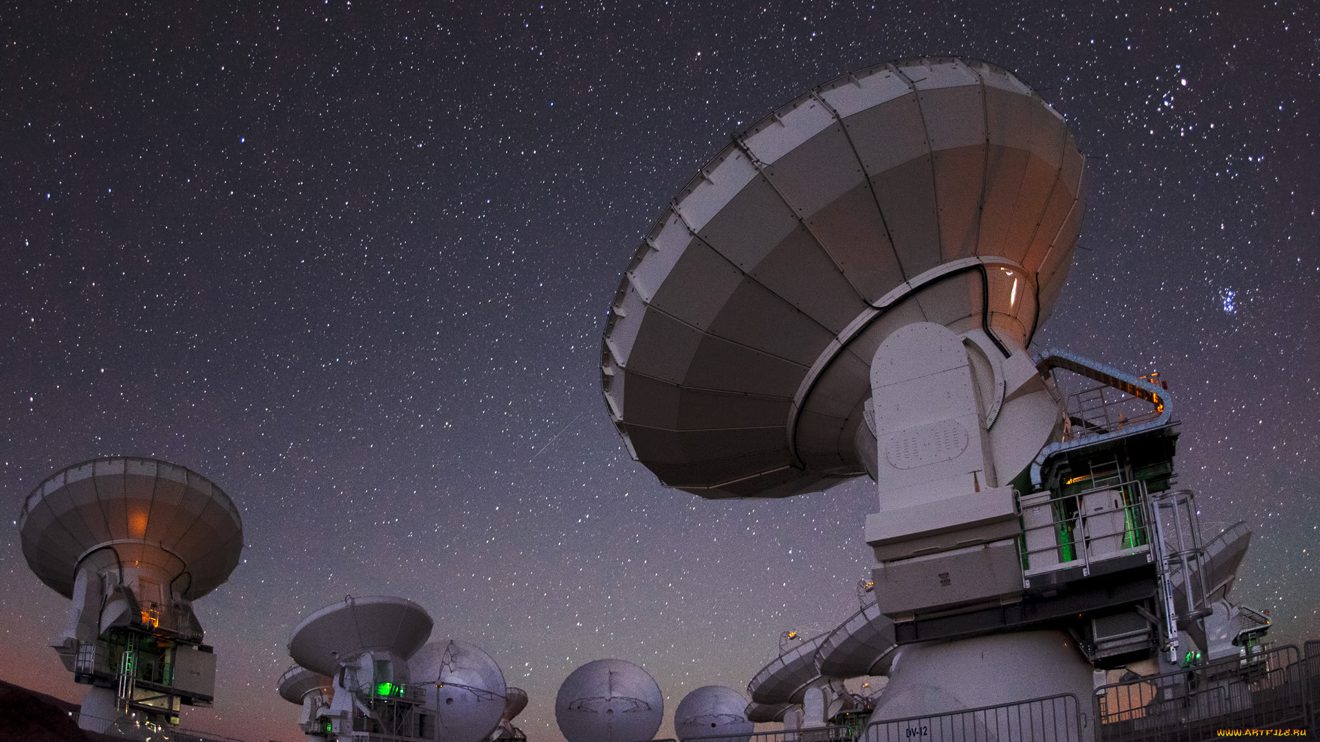 космос, разное, другое, телескоп, небо, радио, ночь