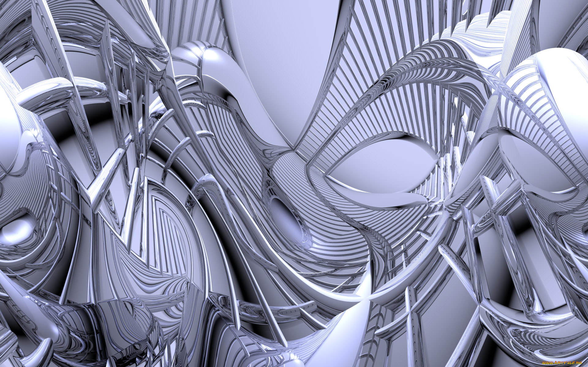 3д, графика, fractal, фракталы