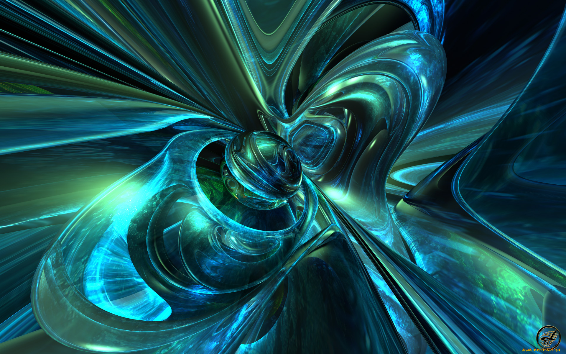 3д, графика, fractal, фракталы, узор