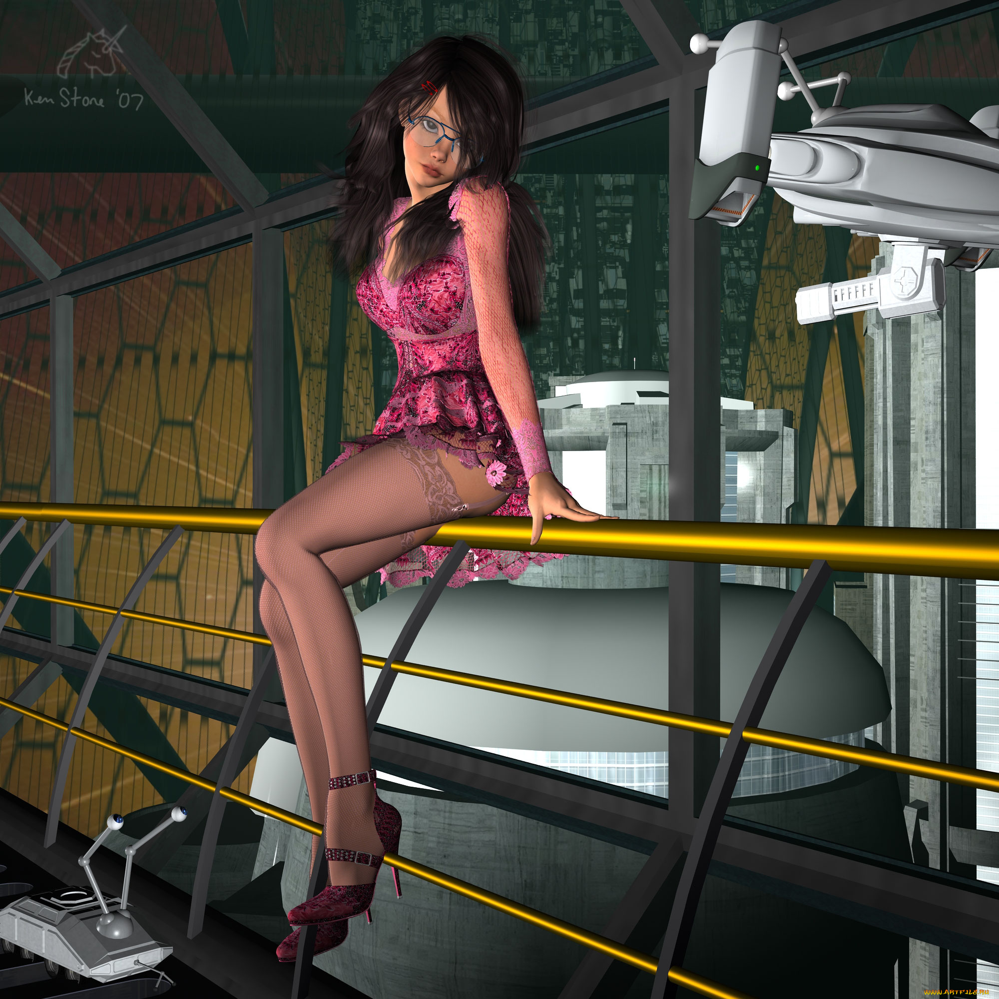 3д, графика, people, люди, девушка