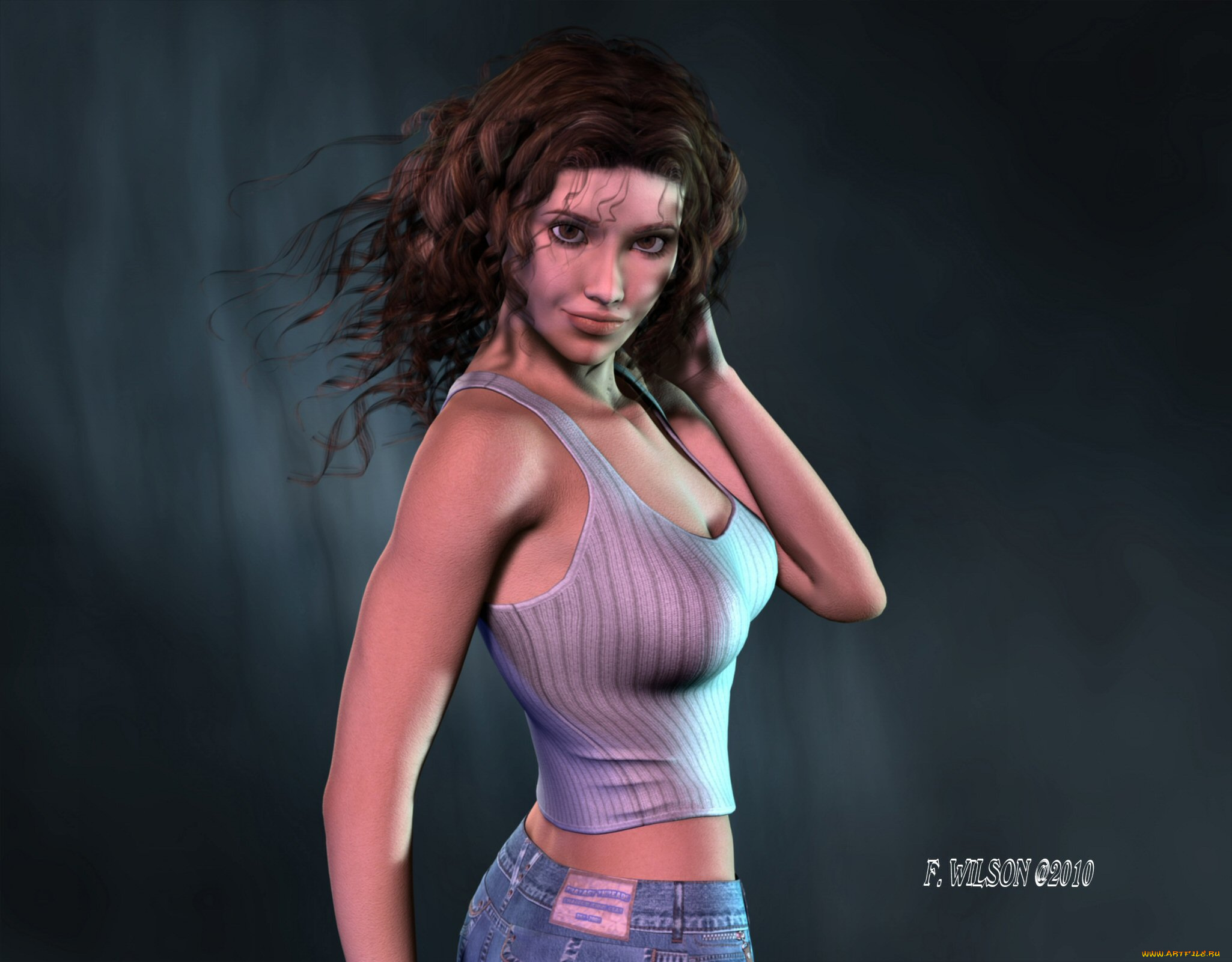 3д, графика, people, люди, девушка