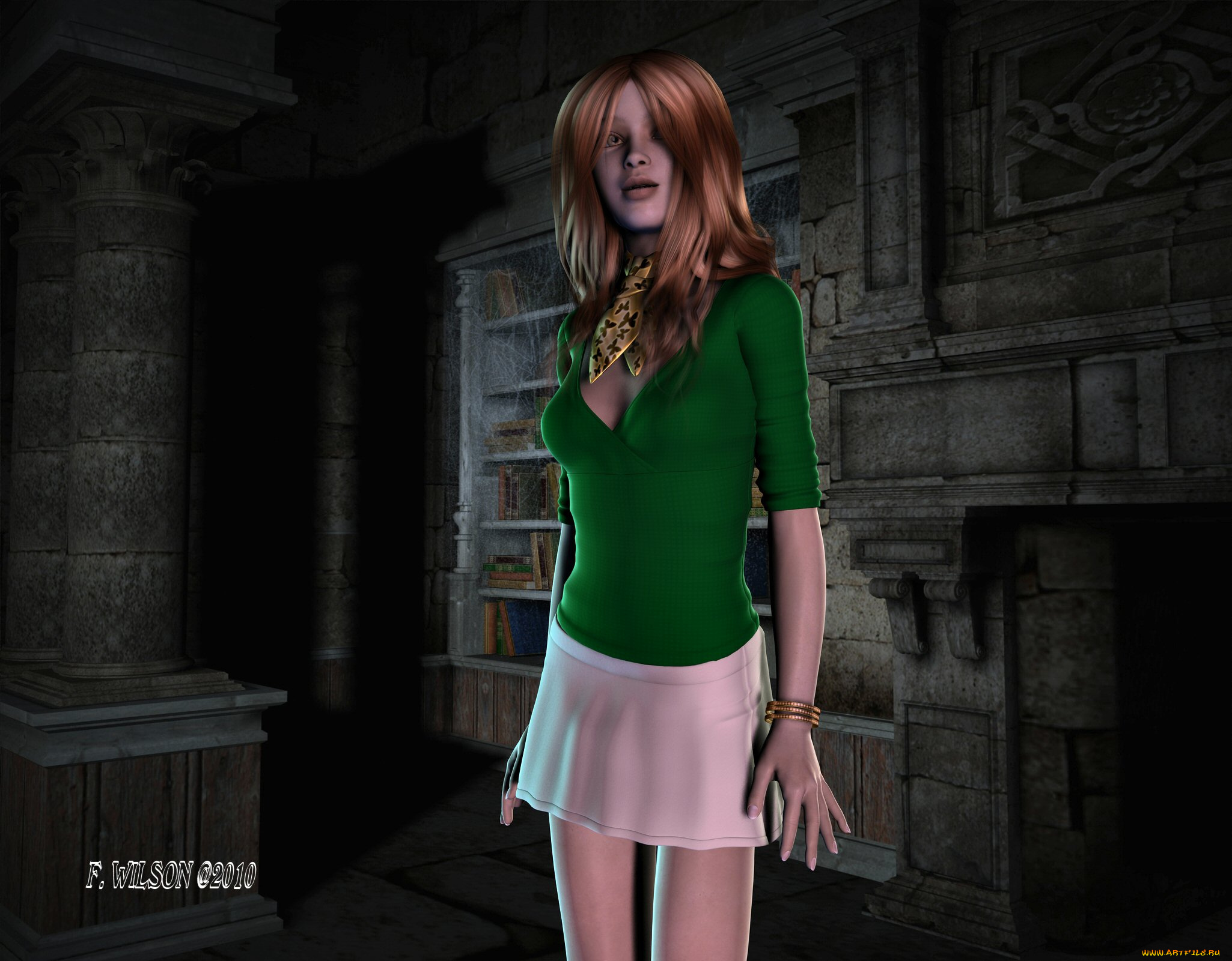 3д, графика, people, люди, девушка