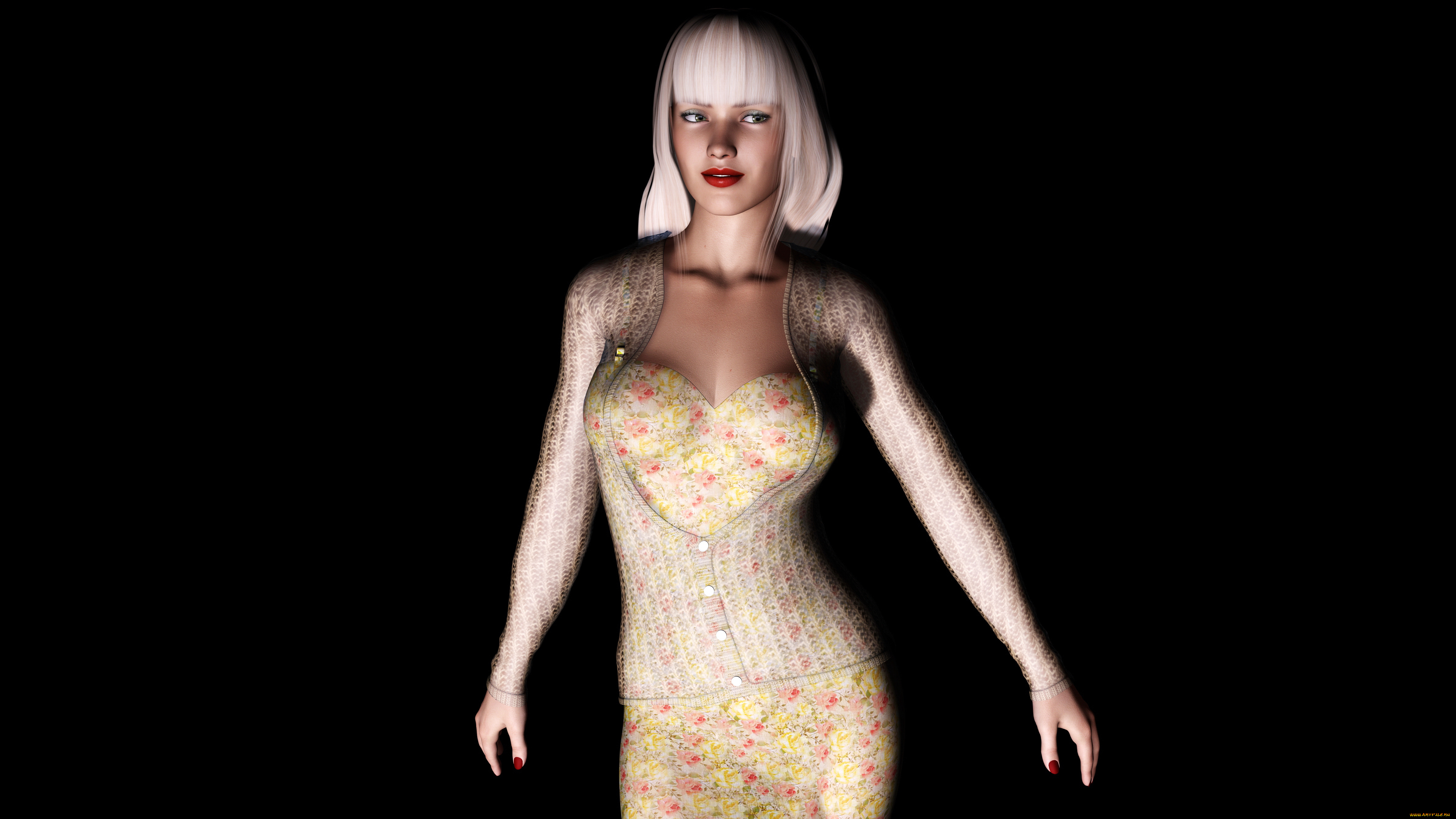 3д, графика, people, люди, девушка