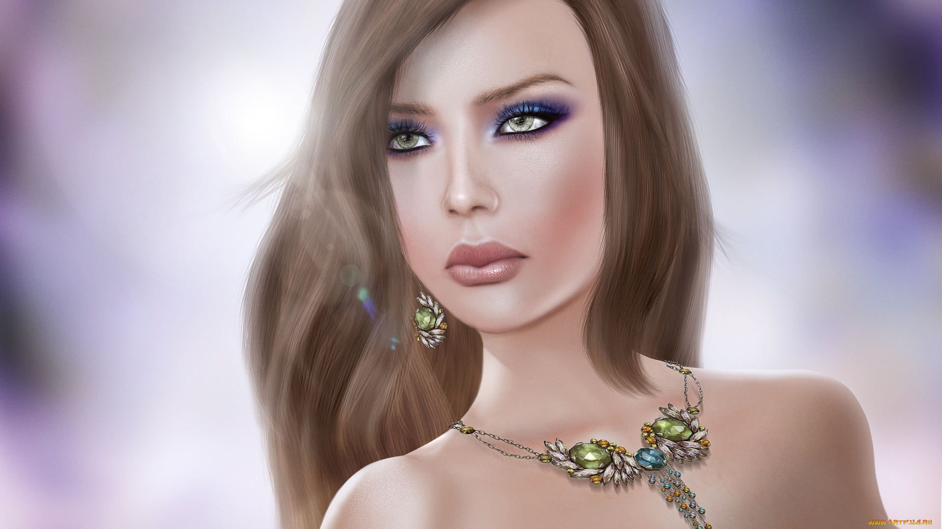 3д, графика, portraits, , портрет, лицо