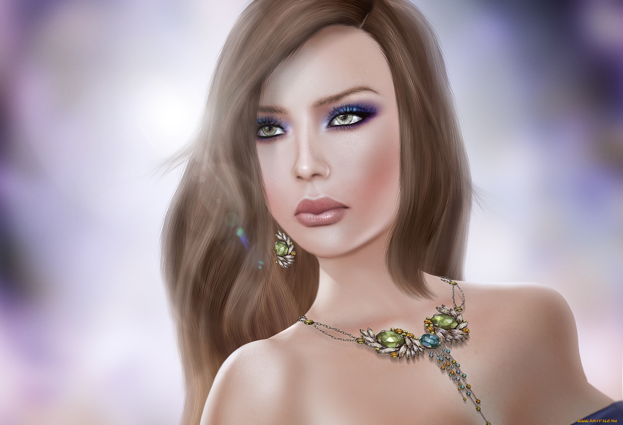 3д, графика, portraits, , портрет, лицо