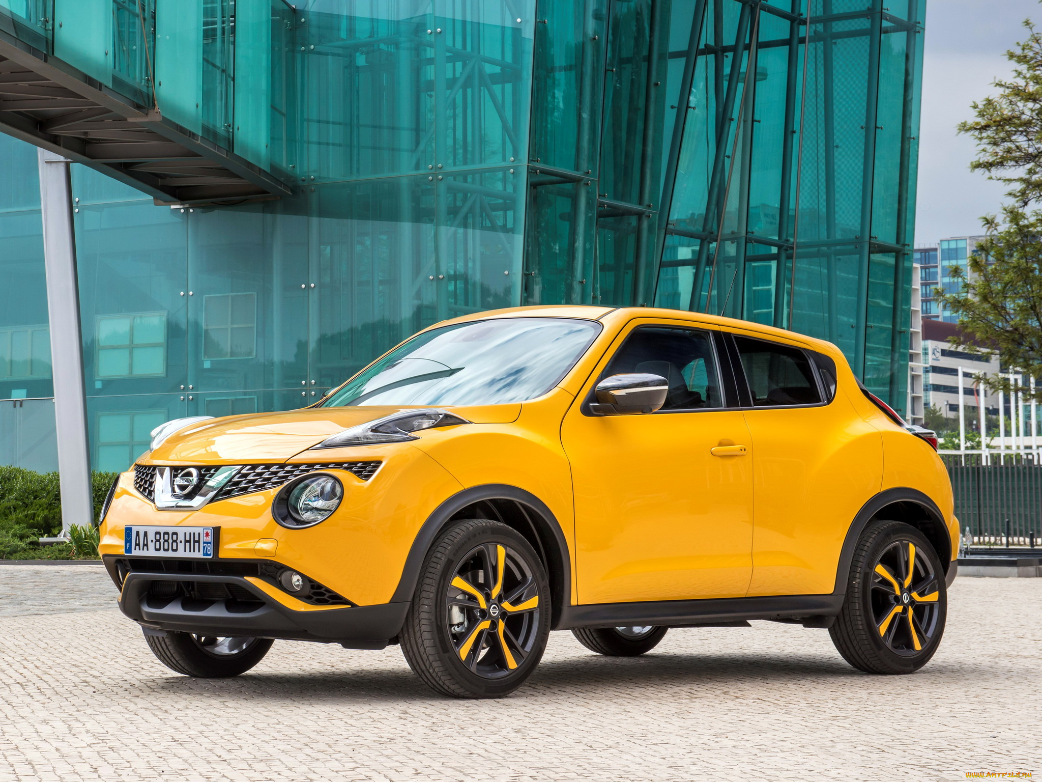 автомобили, nissan, datsun, желтый, 2014г, yf15, juke