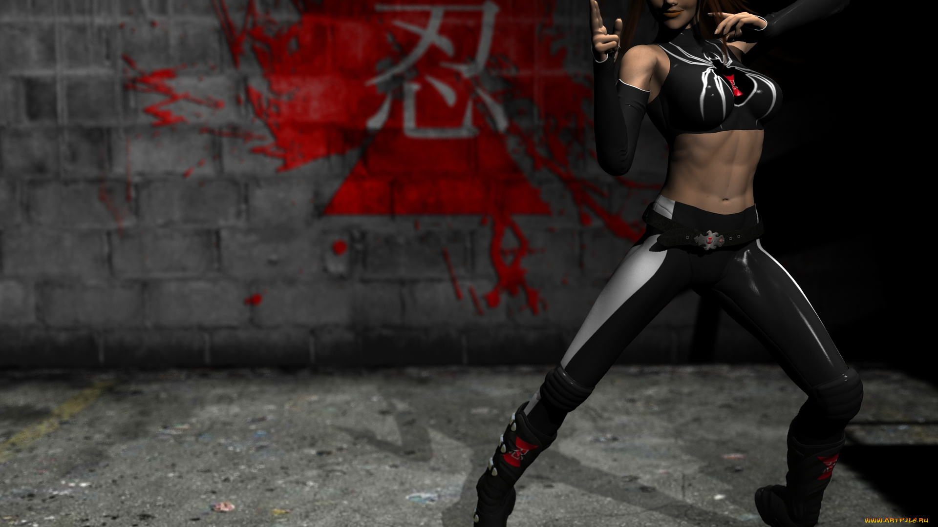 3д, графика, люди, , people, фон, поза, взгляд, девушка