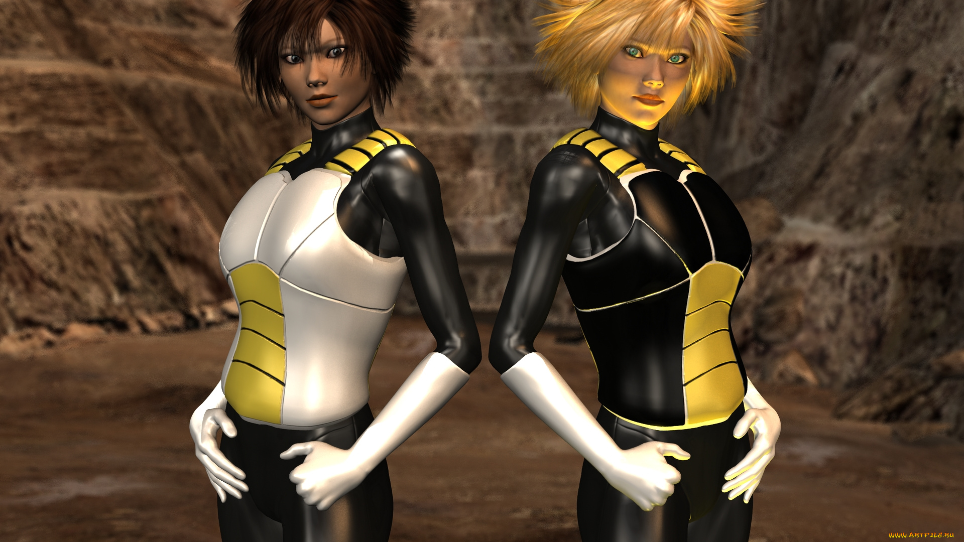 3д, графика, люди, , people, фон, взгляд, девушки